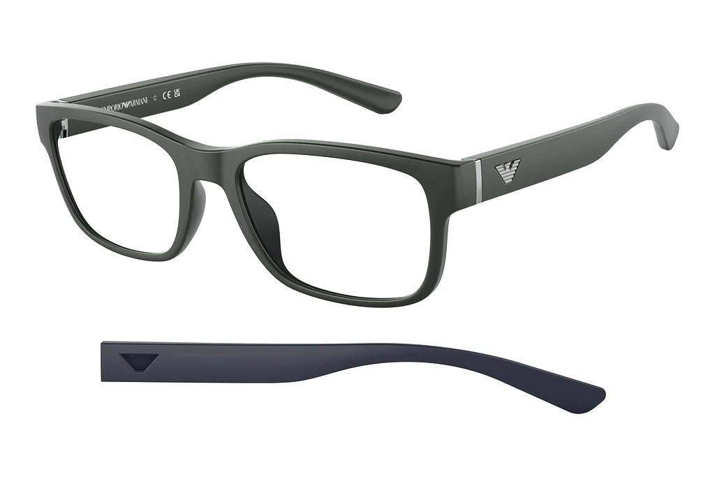 Emporio Armani   EA3201U 5437 Matte Grey Emporio Armani   EA3201U 5437 Matte Grey