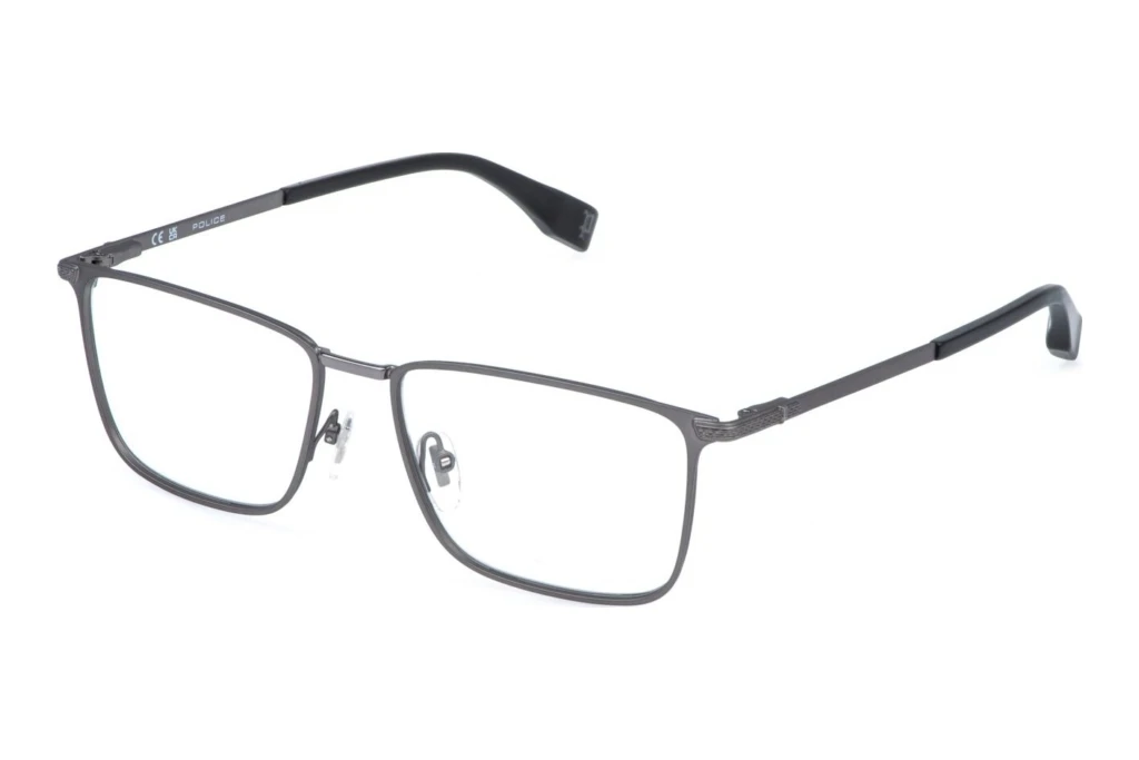 Police VPLR64 0E56 TOTAL SHINY RUTHENIUM W/MATT/SANDBLASTED Police VPLR64 0E56 TOTAL SHINY RUTHENIUM W/MATT/SANDBLASTED