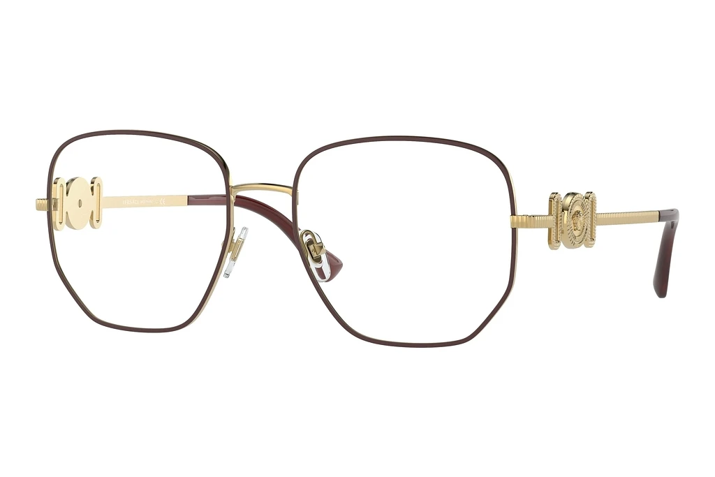 Versace   VE1283 1480 Bordeaux/Gold Versace   VE1283 1480 Bordeaux/Gold