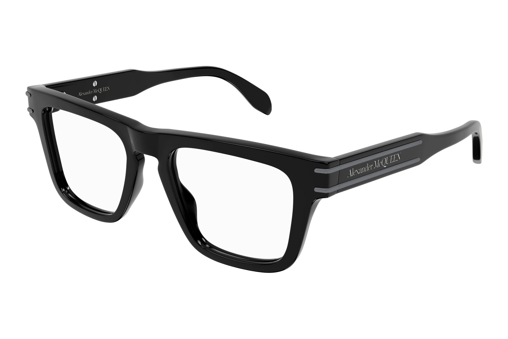 Alexander McQueen AM0400O 001 BLACK Alexander McQueen AM0400O 001 BLACK