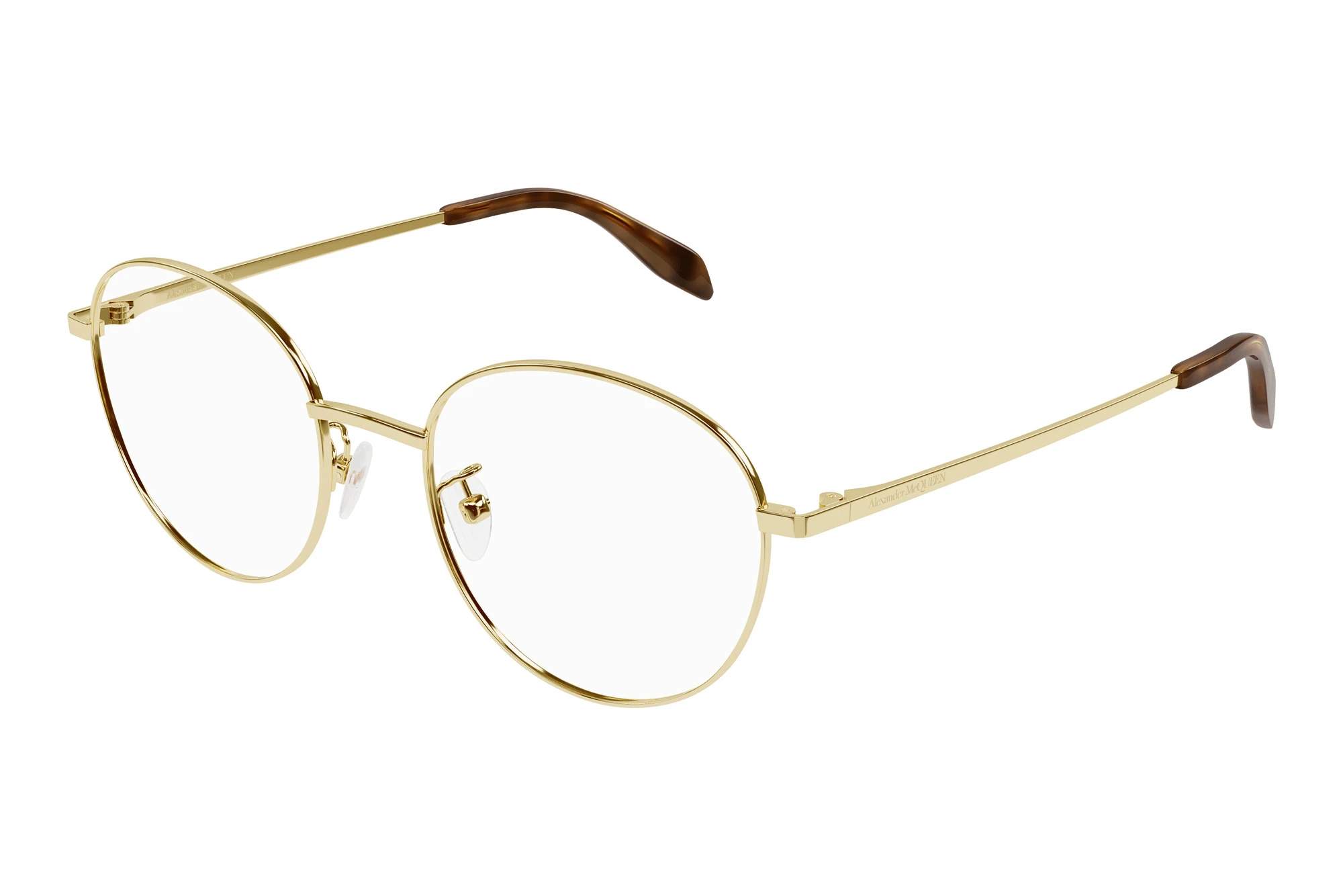 Alexander McQueen AM0414O 002 GOLD Alexander McQueen AM0414O 002 GOLD