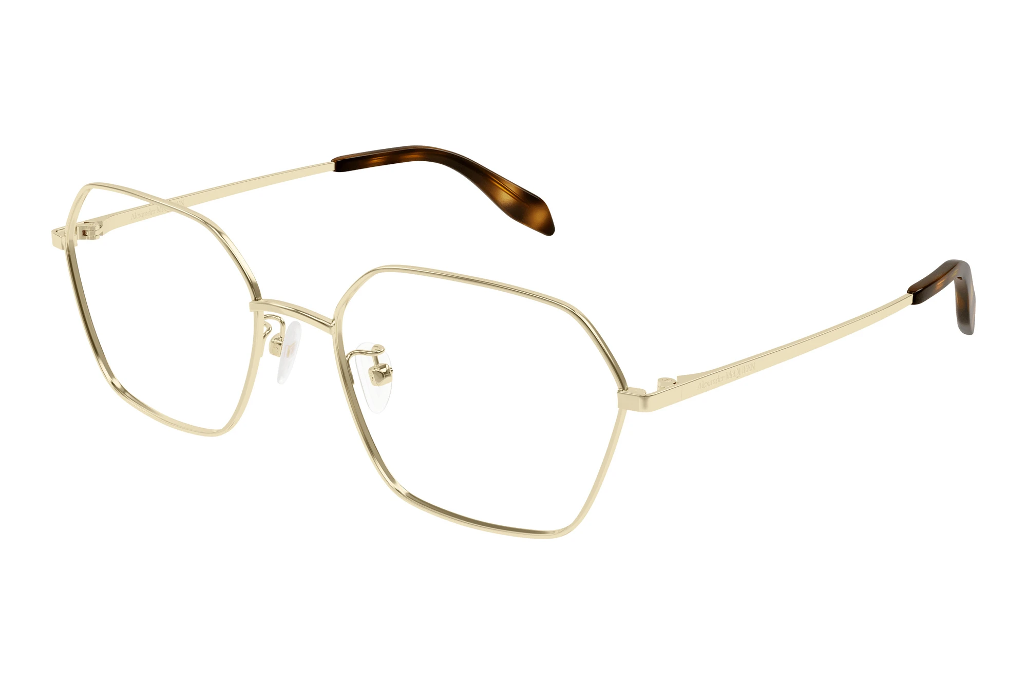 Alexander McQueen AM0437O 002 GOLD Alexander McQueen AM0437O 002 GOLD