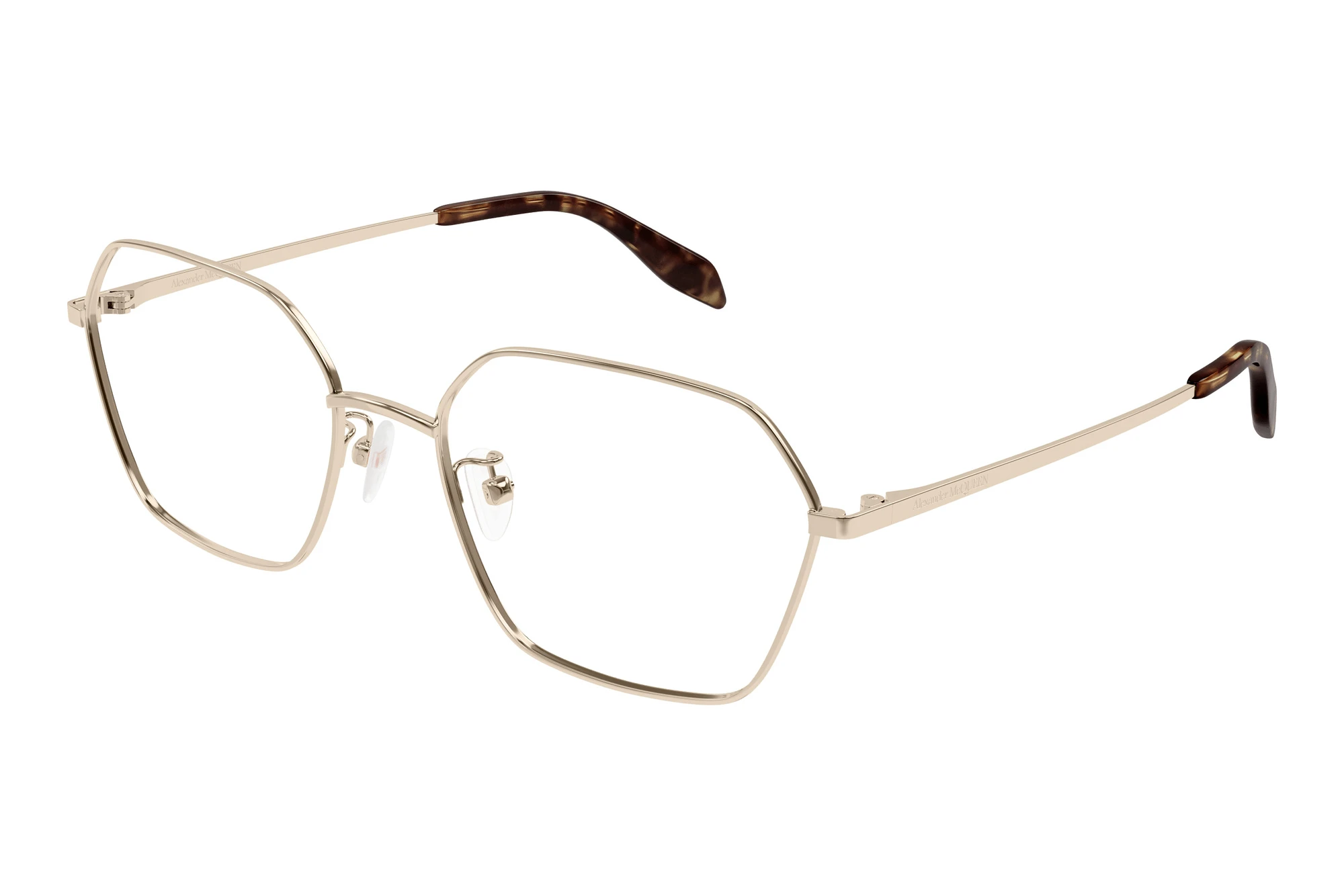 Alexander McQueen AM0437O 004 GOLD Alexander McQueen AM0437O 004 GOLD