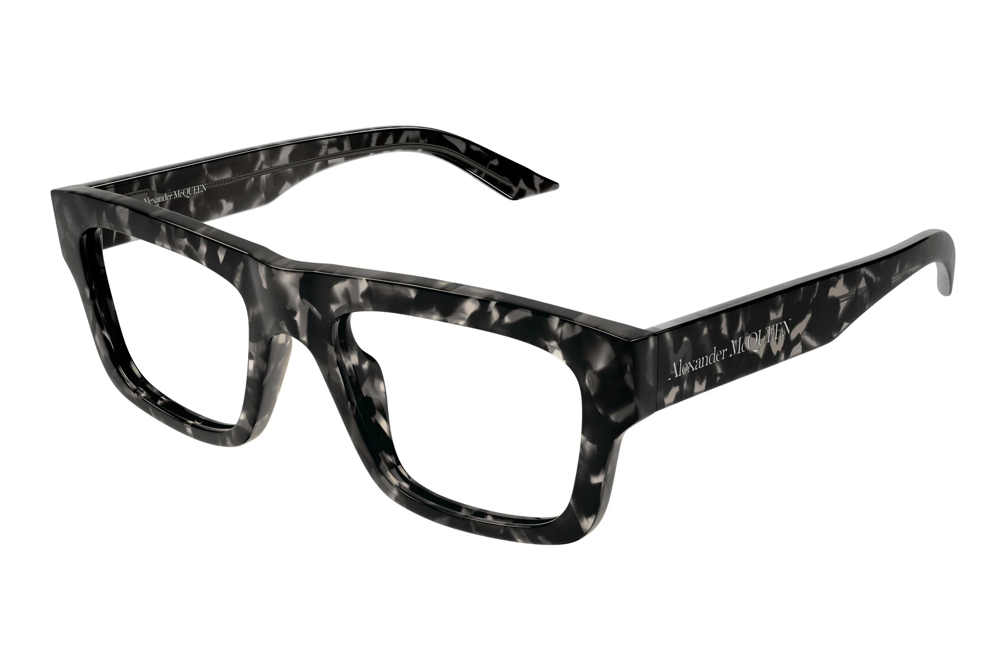 Alexander McQueen AM0452O 002 HAVANA Alexander McQueen AM0452O 002 HAVANA