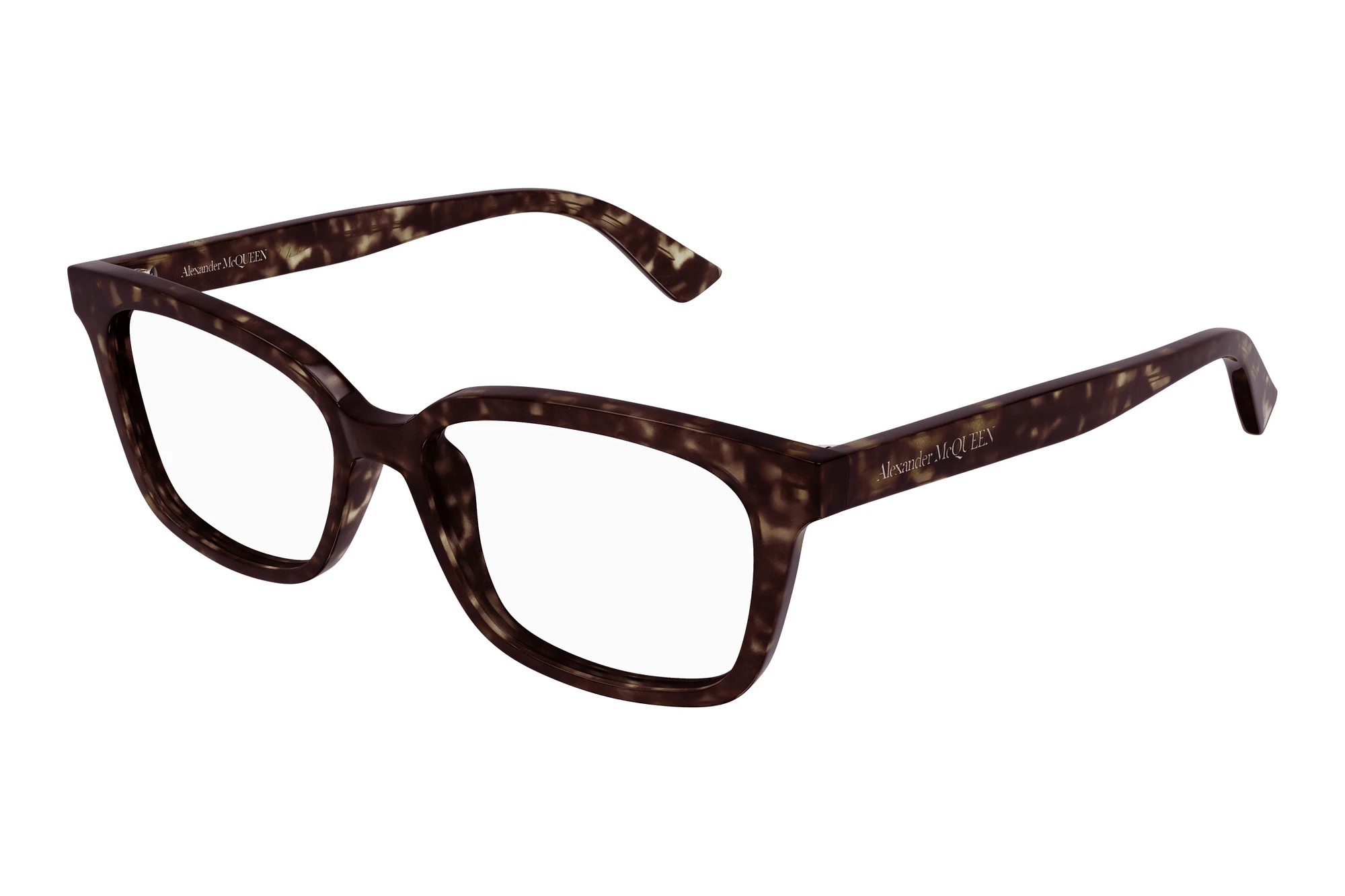 Alexander McQueen AM0464O 002 HAVANA Alexander McQueen AM0464O 002 HAVANA