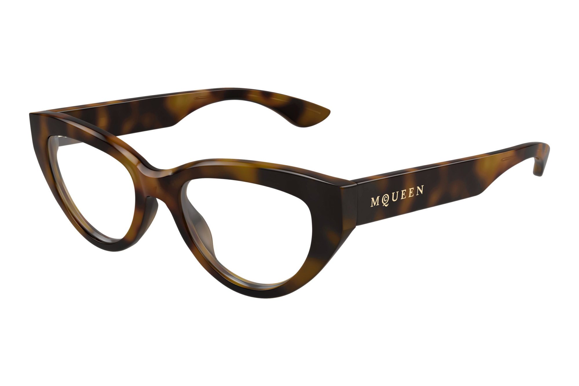 Alexander McQueen AM0529O 002 HAVANA Alexander McQueen AM0529O 002 HAVANA