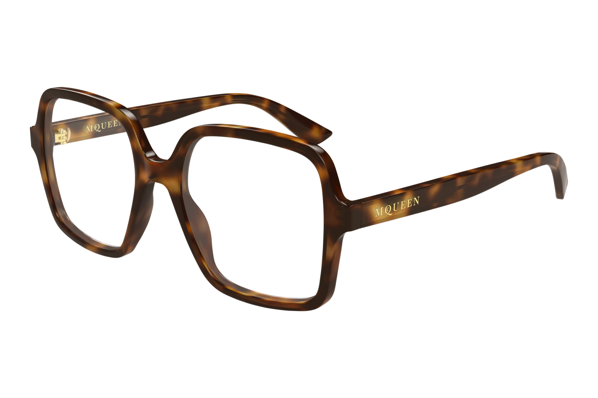 Alexander McQueen AM0538O 002 HAVANA Alexander McQueen AM0538O 002 HAVANA