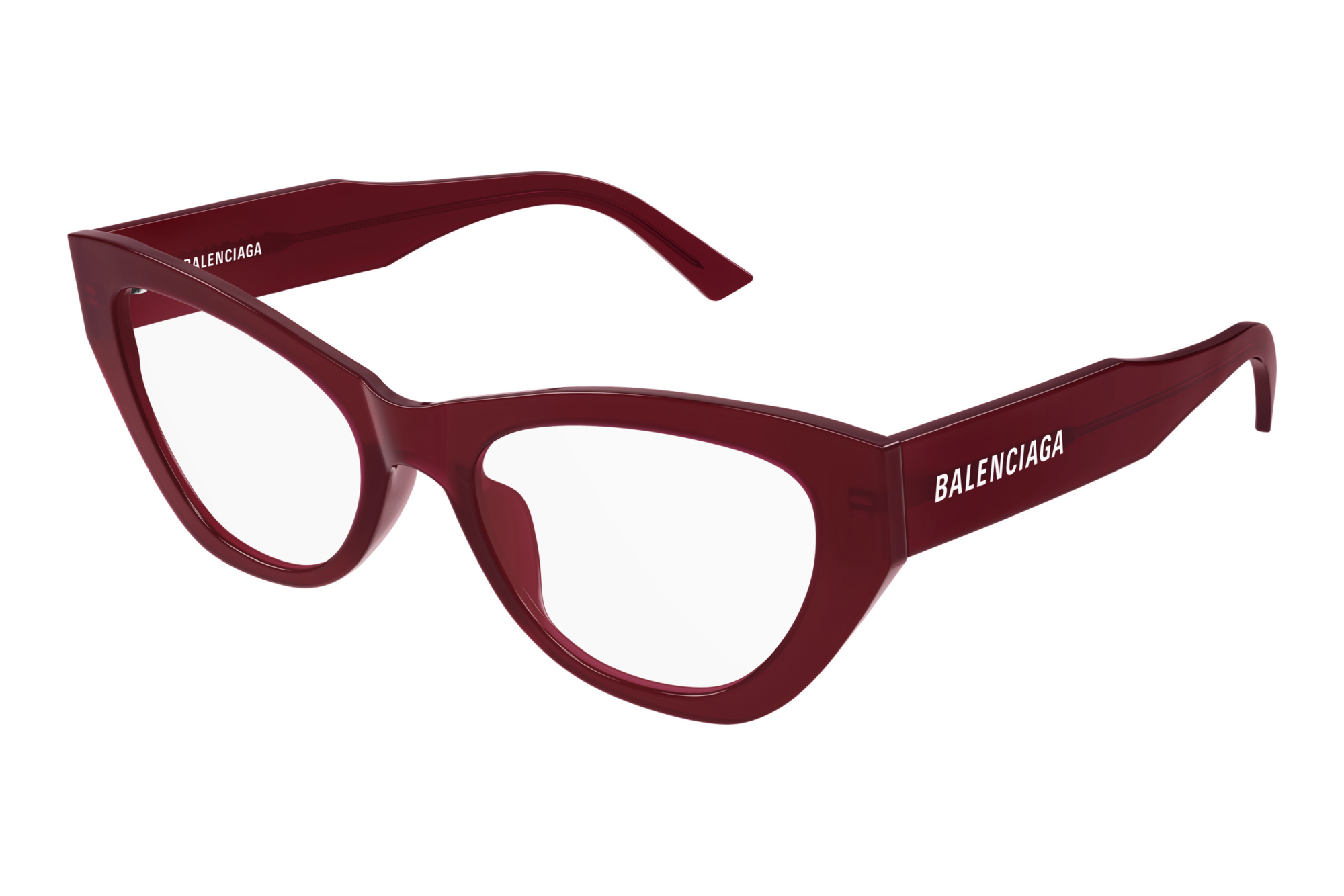 Balenciaga BB0449O 010 BURGUNDY Balenciaga BB0449O 010 BURGUNDY