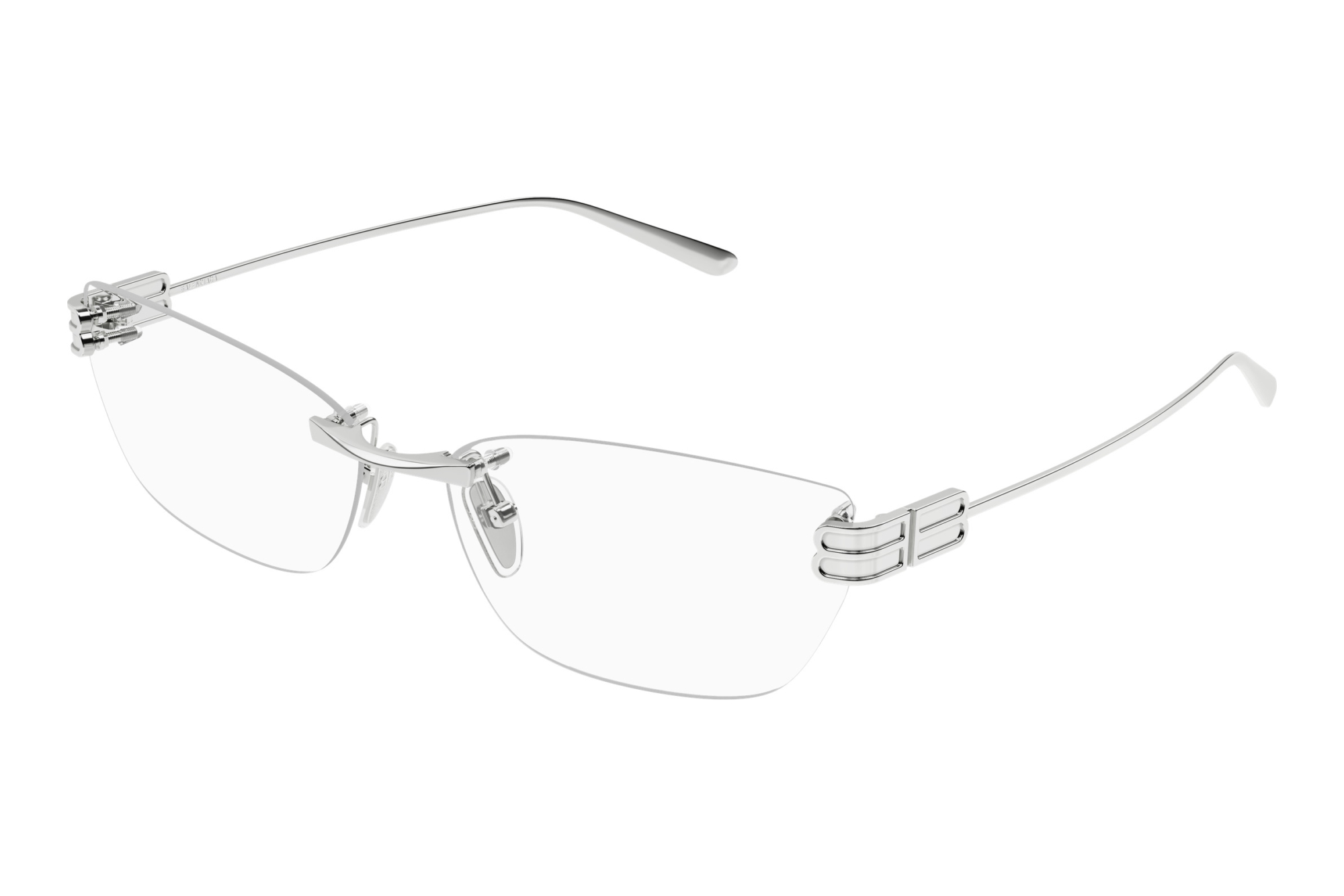 Balenciaga BB0490O 001 SILVER Balenciaga BB0490O 001 SILVER