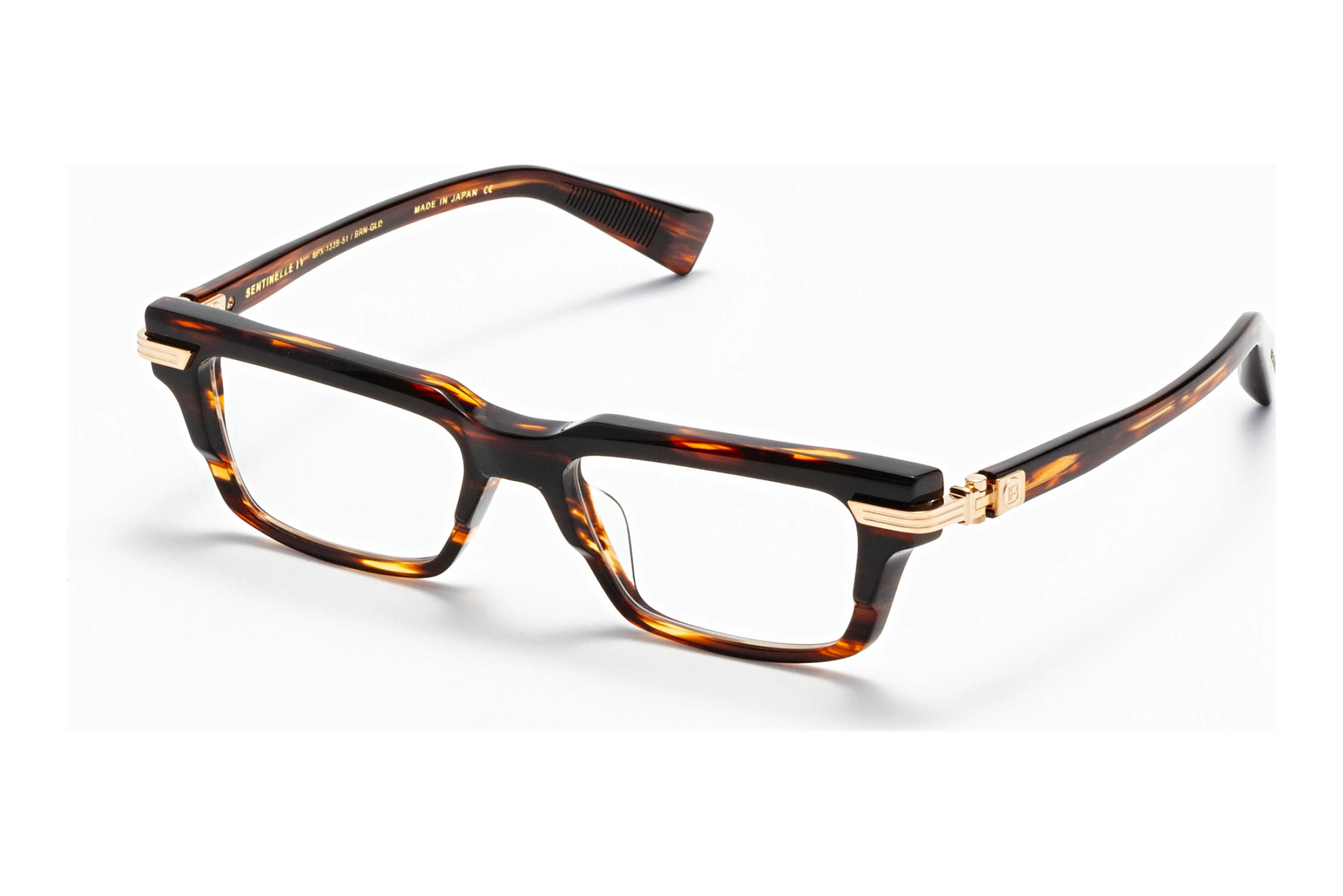 Balmain Paris BPX-133 B-AF Brown Swirl - White Gold Balmain Paris BPX-133 B-AF Brown Swirl - White Gold