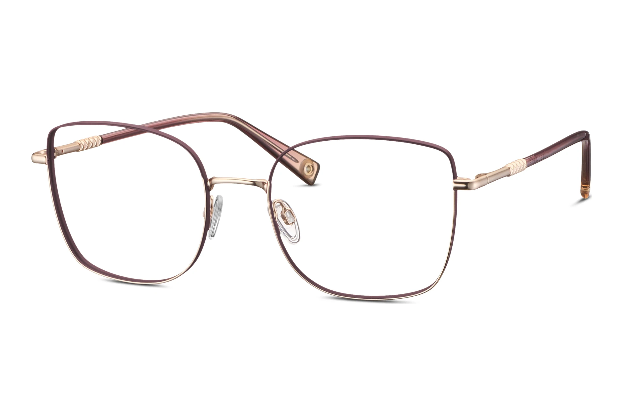 Brendel BL 902472 52 bordeaux / gold semi matt Brendel BL 902472 52 bordeaux / gold semi matt