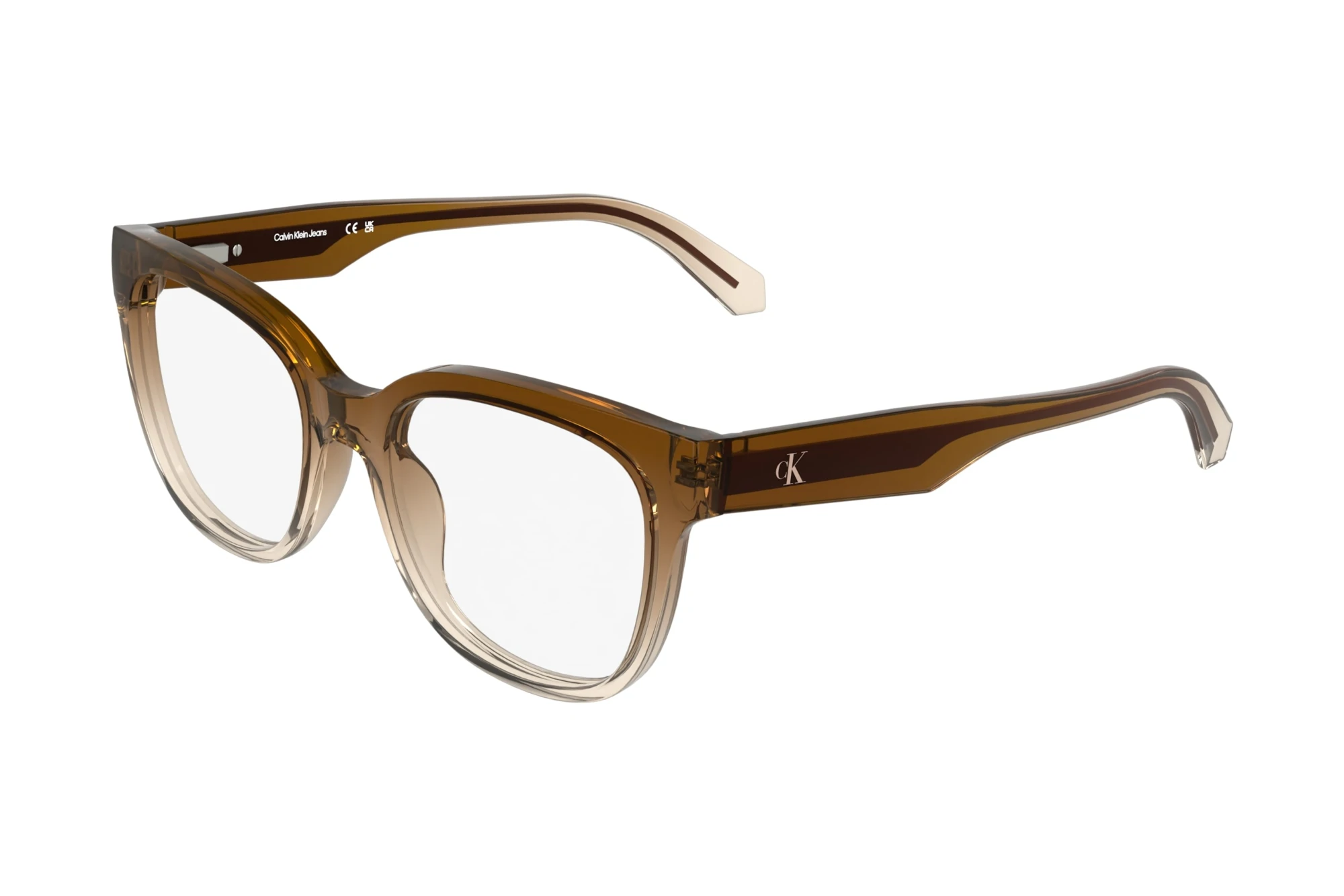 Calvin Klein CKJ25632 211 BROWN TRANSPARENT GRADIENT BROWN/SAN Calvin Klein CKJ25632 211 BROWN TRANSPARENT GRADIENT BROWN/SAN