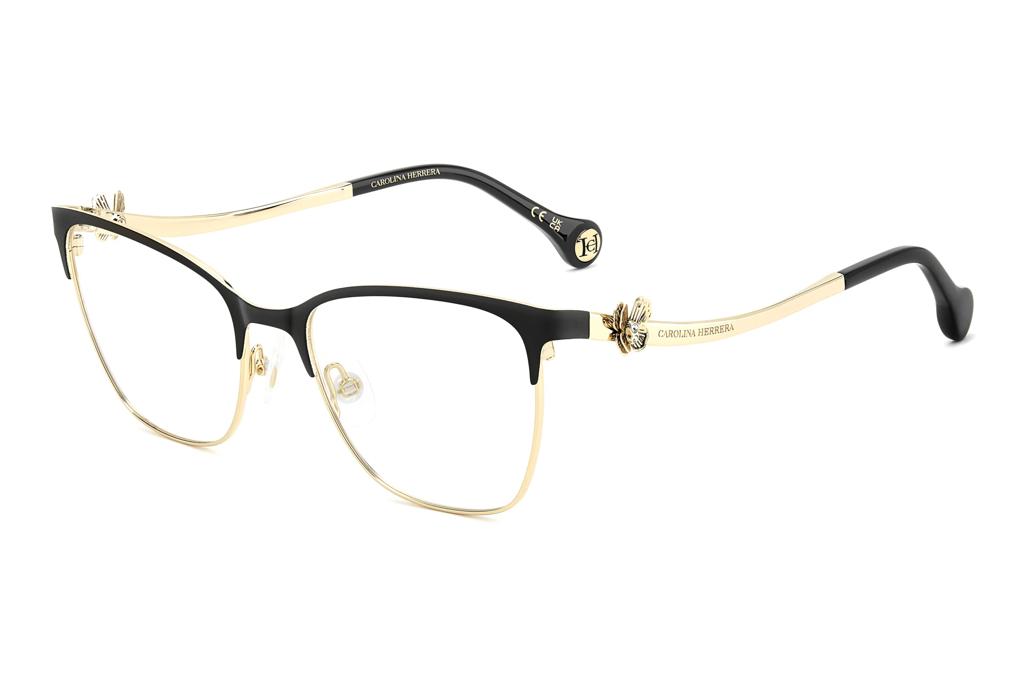 Carolina Herrera HER 0398 RHL GOLD BLACK 2 Carolina Herrera HER 0398 RHL GOLD BLACK 2