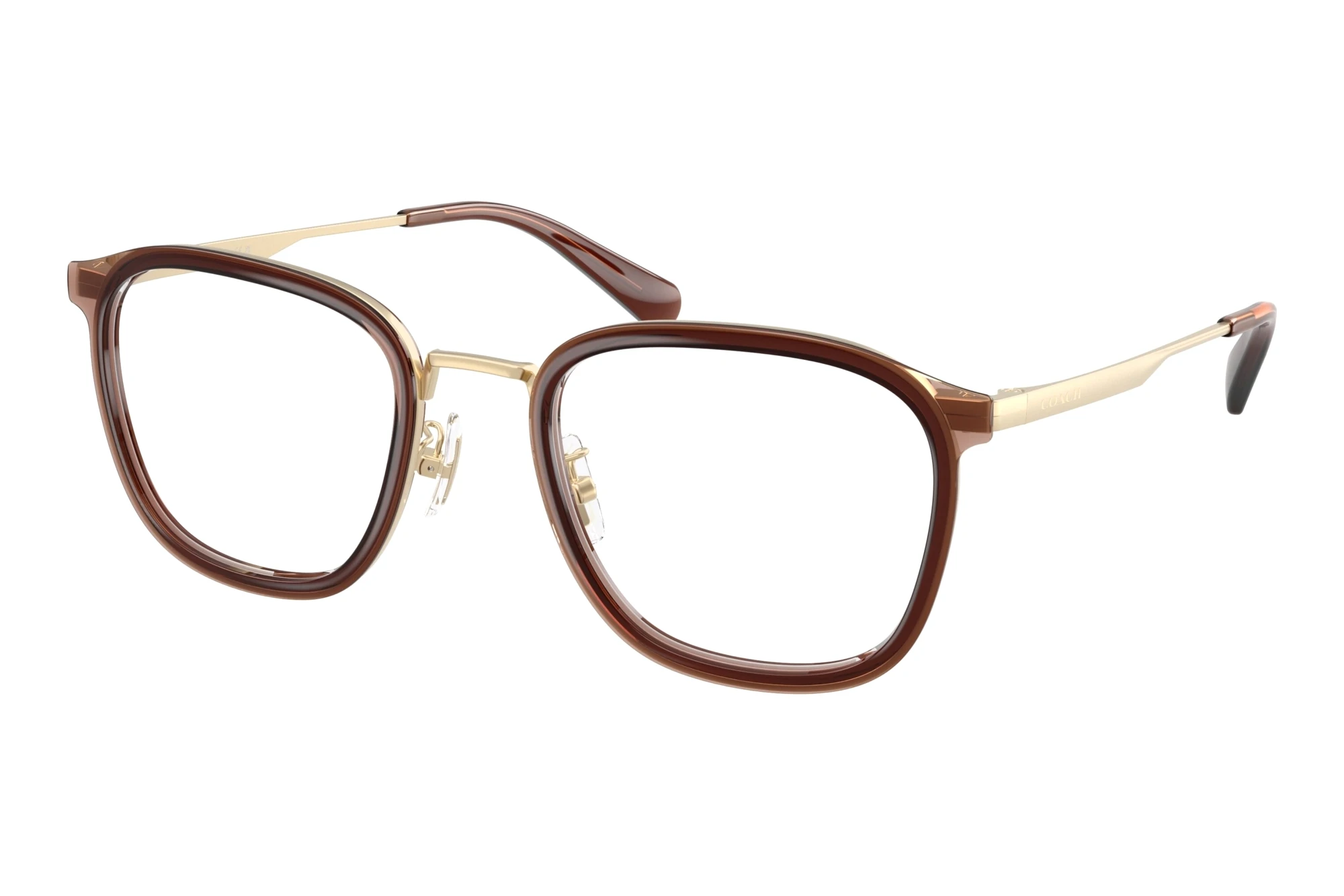 Coach HC5210 9474 Satin Light Gold/Brown Coach HC5210 9474 Satin Light Gold/Brown