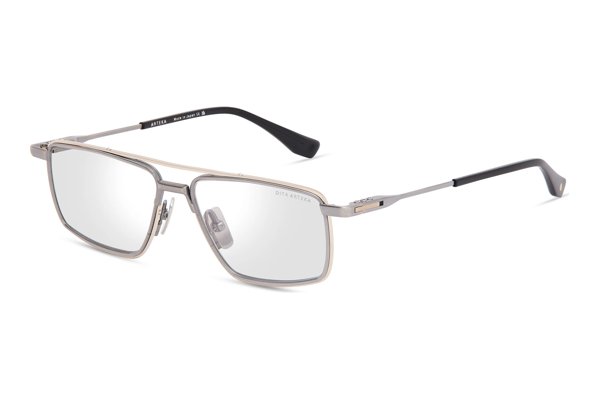 DITA DTX-199 02A WHITE GOLD - ANTIQUE SILVER DITA DTX-199 02A WHITE GOLD - ANTIQUE SILVER