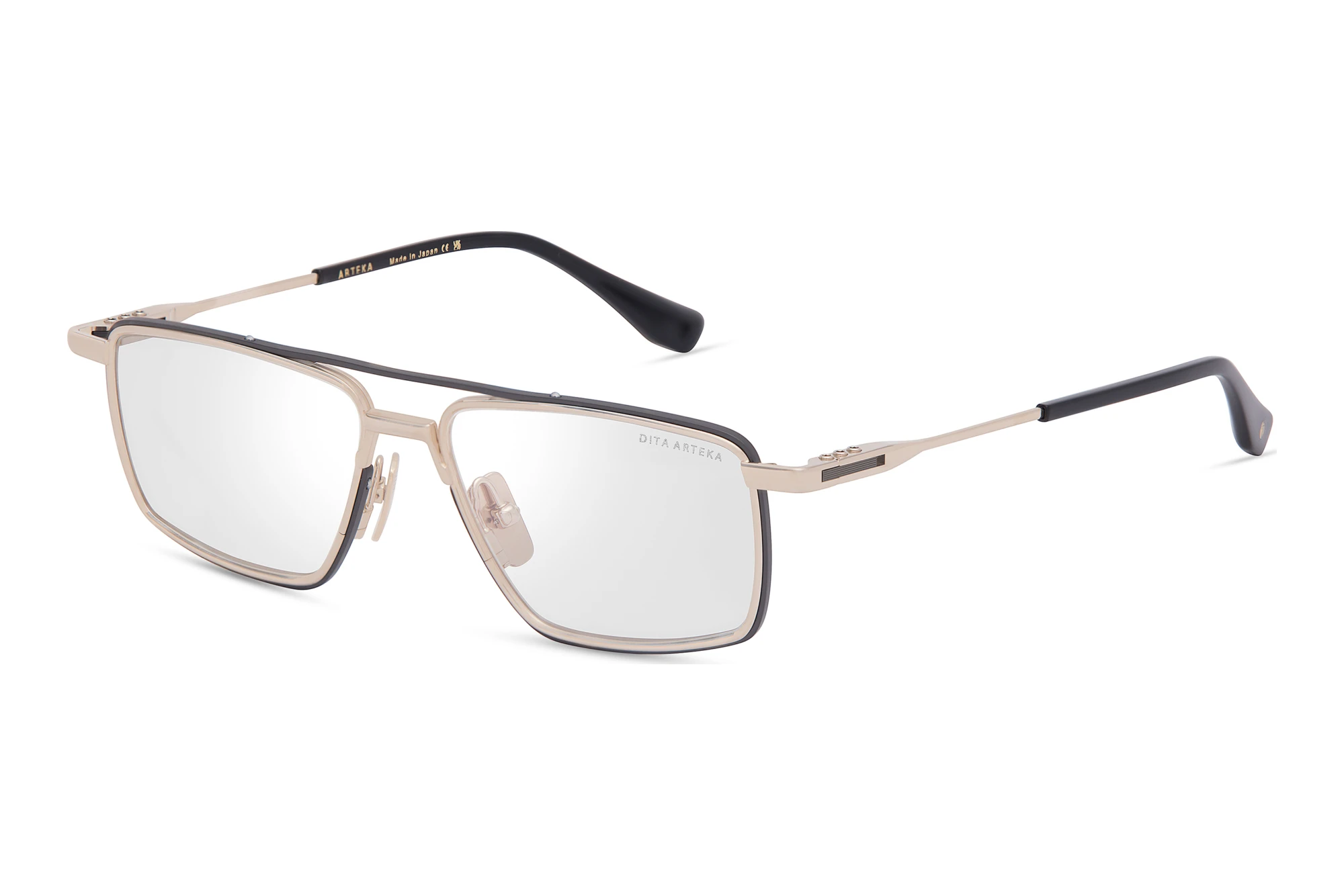 DITA DTX-199 03A BLACK IRON - WHITE GOLD DITA DTX-199 03A BLACK IRON - WHITE GOLD