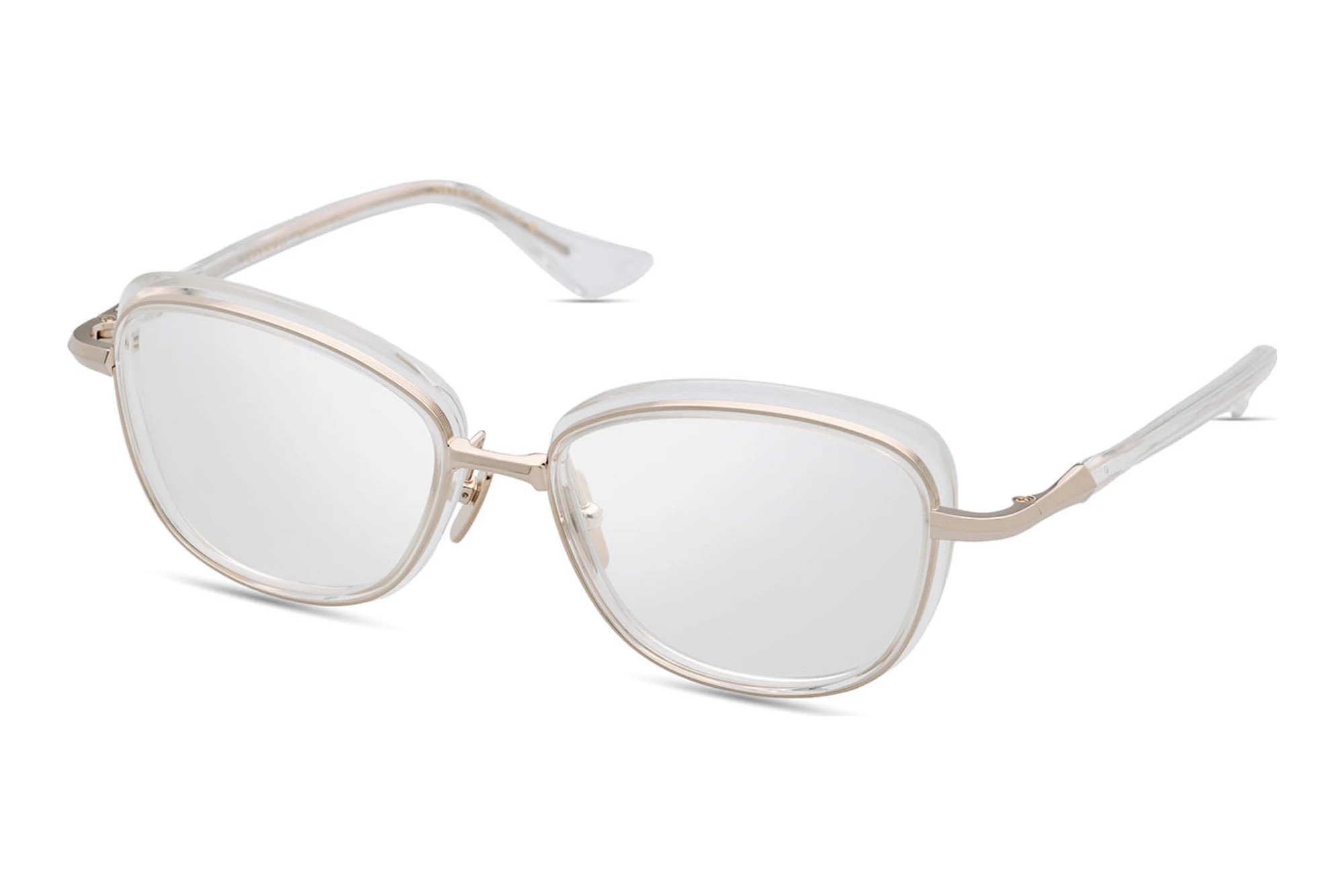 DITA DTX-444 02A WHITE GOLD - CRYSTAL CLEAR DITA DTX-444 02A WHITE GOLD - CRYSTAL CLEAR