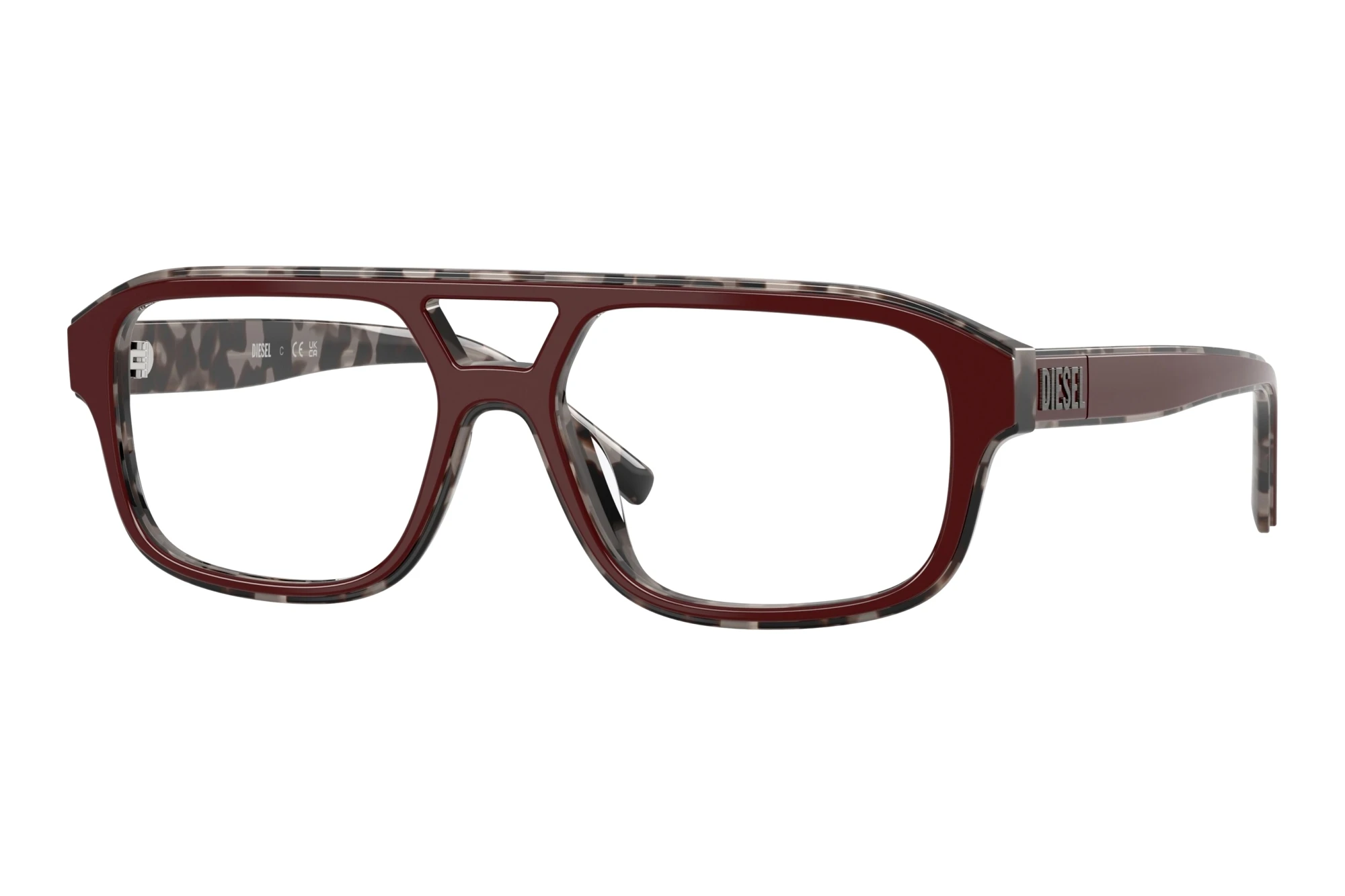 Diesel DL4029U 2072 Top Burgundy Havana Grey Diesel DL4029U 2072 Top Burgundy Havana Grey