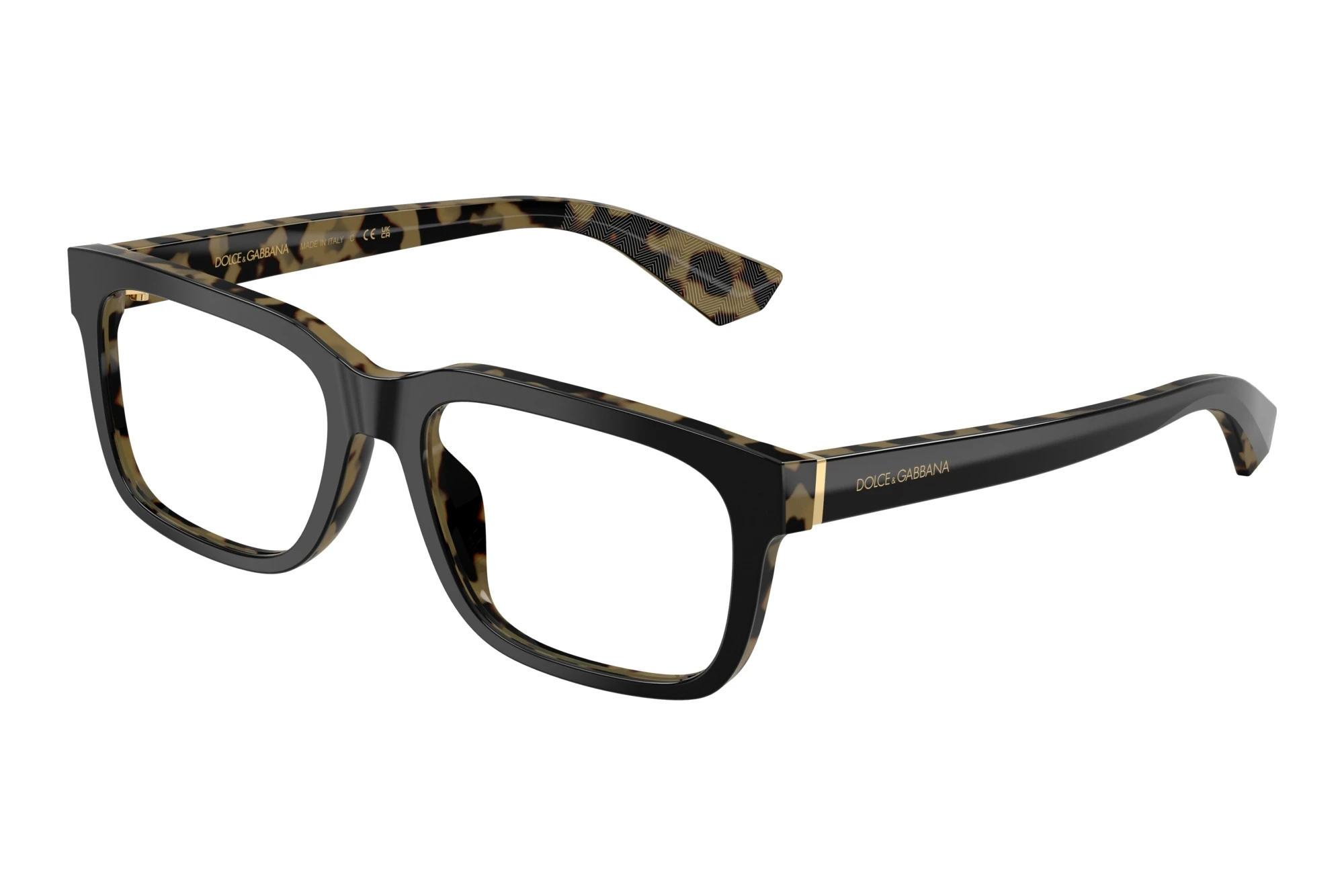 Dolce & Gabbana DG3432 3404 Black On Yellow Havana Dolce & Gabbana DG3432 3404 Black On Yellow Havana