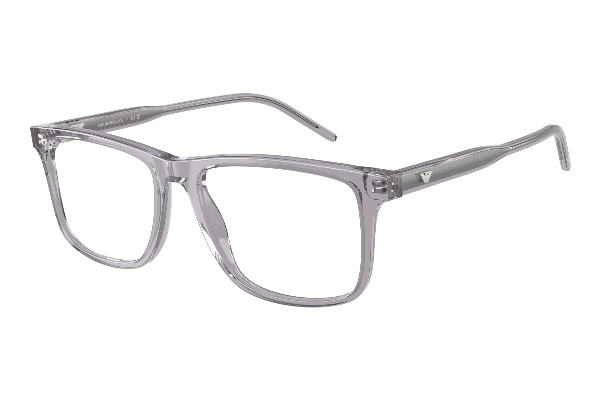 Emporio Armani EA3257 5075 Shiny Transparent Grey Emporio Armani EA3257 5075 Shiny Transparent Grey