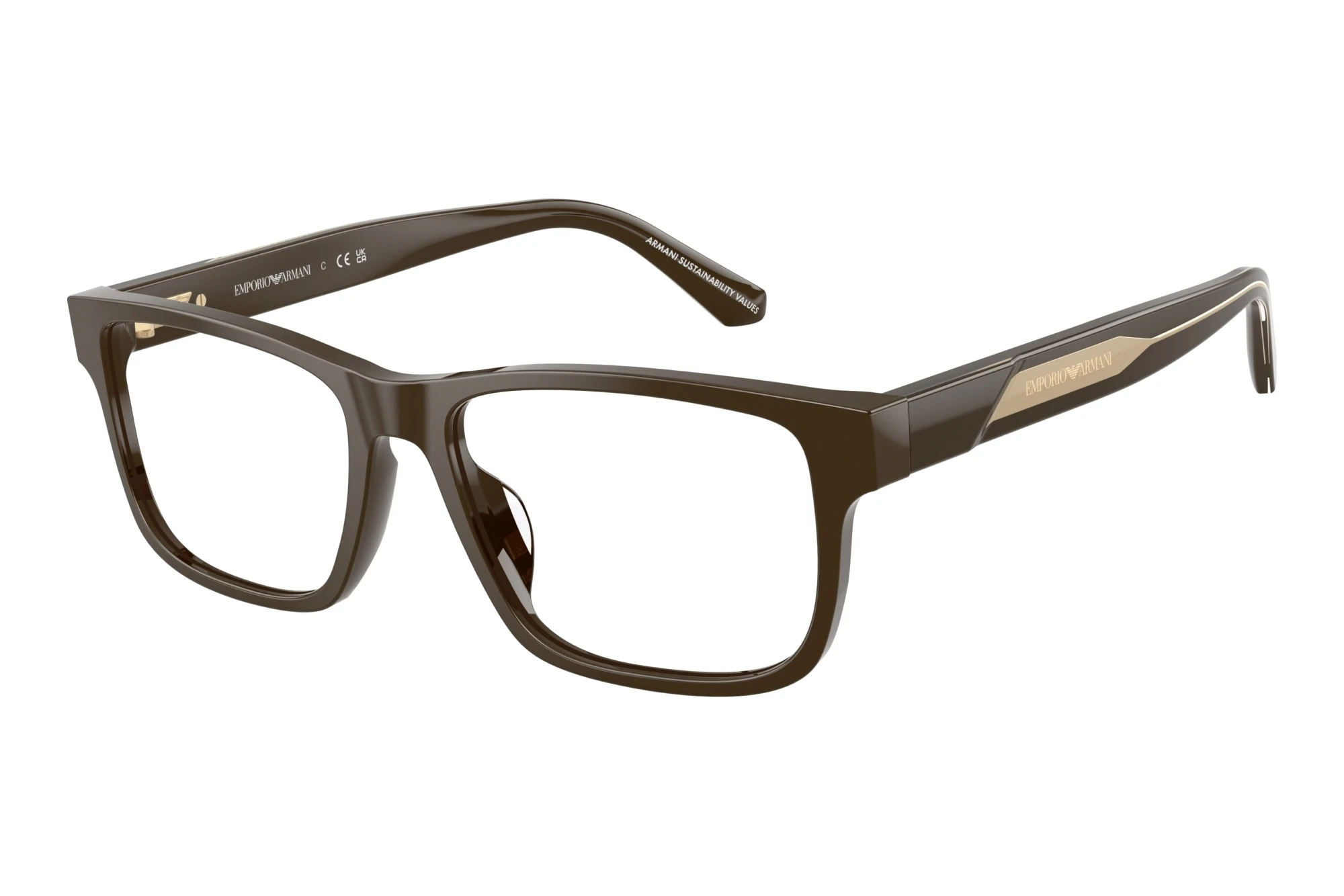 Emporio Armani EA3265U 6307 Shiny Brown Emporio Armani EA3265U 6307 Shiny Brown