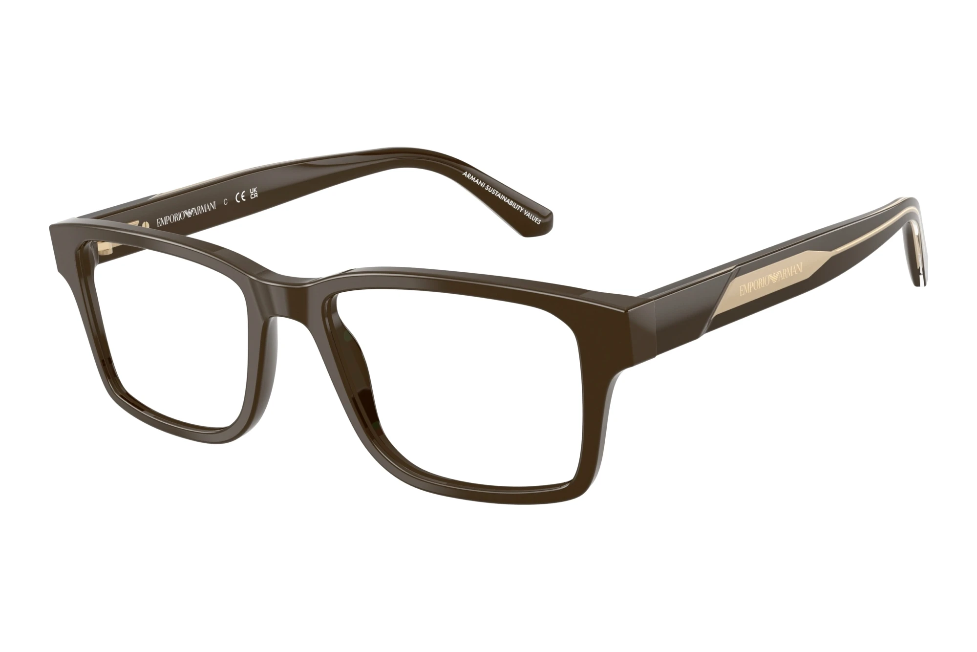 Emporio Armani EA3271 6307 Shiny Brown Emporio Armani EA3271 6307 Shiny Brown