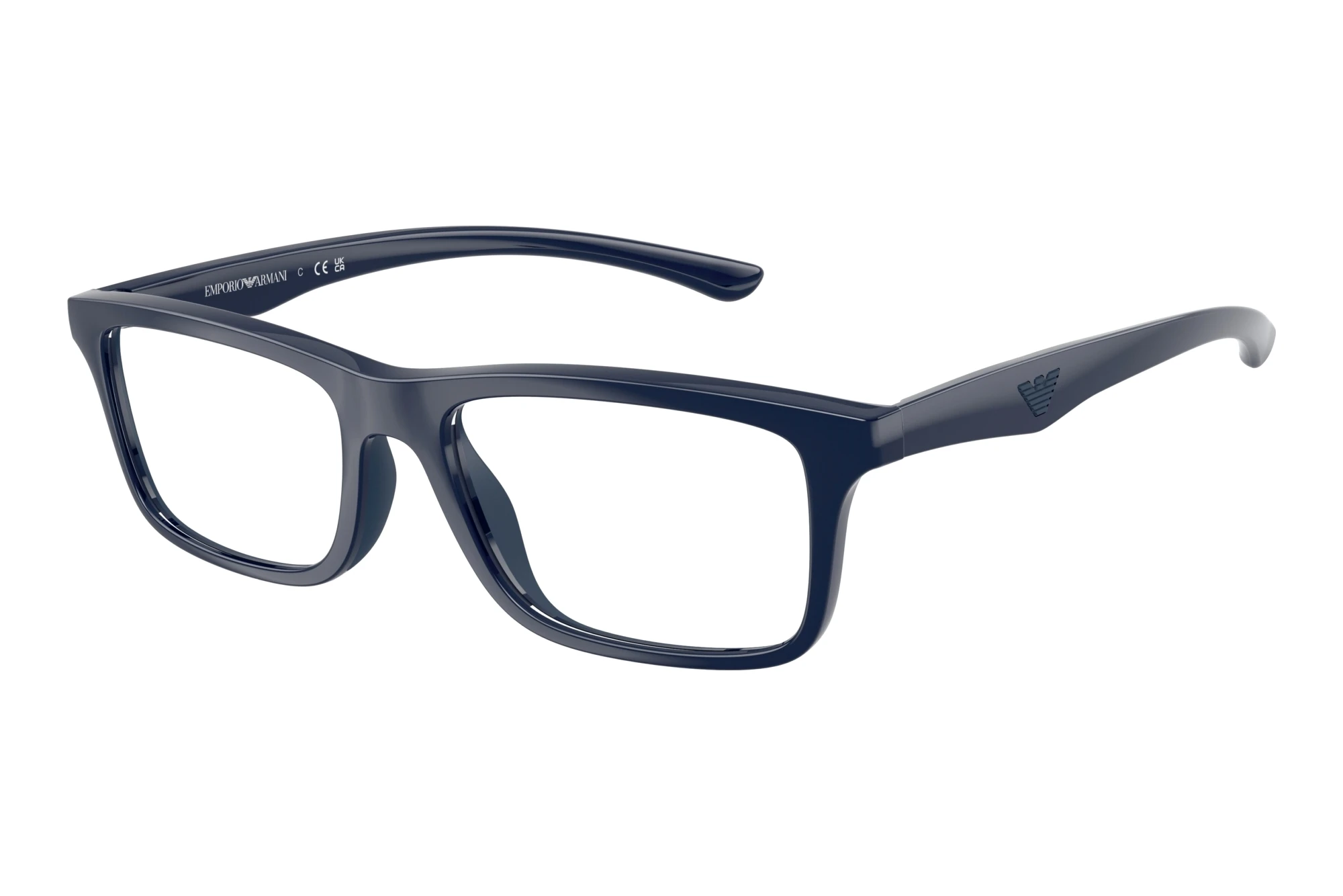 Emporio Armani EA3285U 6244 Shiny Blue/Blue Rubber Emporio Armani EA3285U 6244 Shiny Blue/Blue Rubber