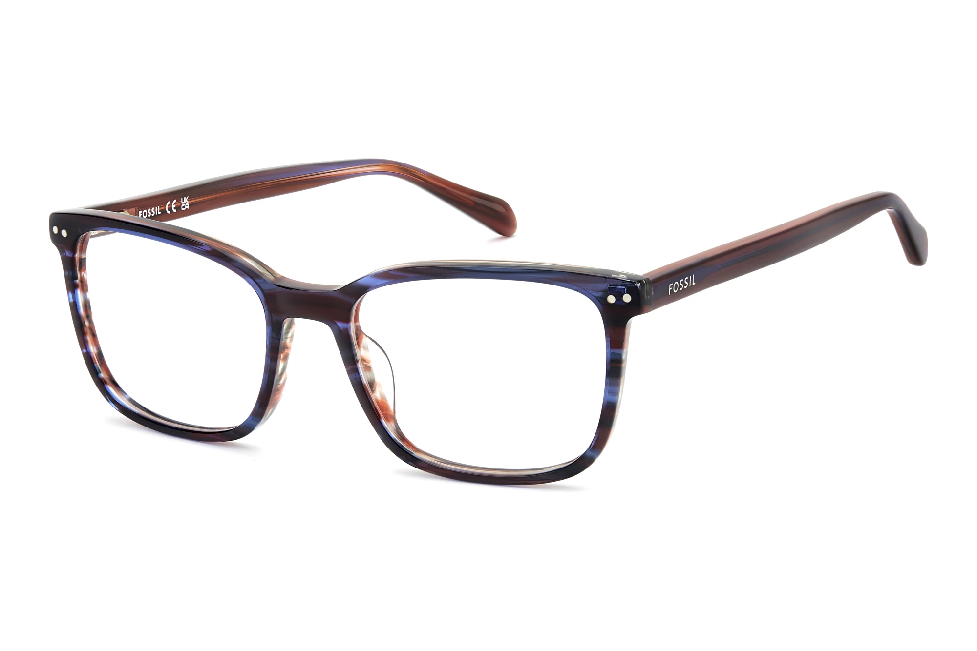 Fossil FOS 7209 3LG BROWN BLUE Fossil FOS 7209 3LG BROWN BLUE