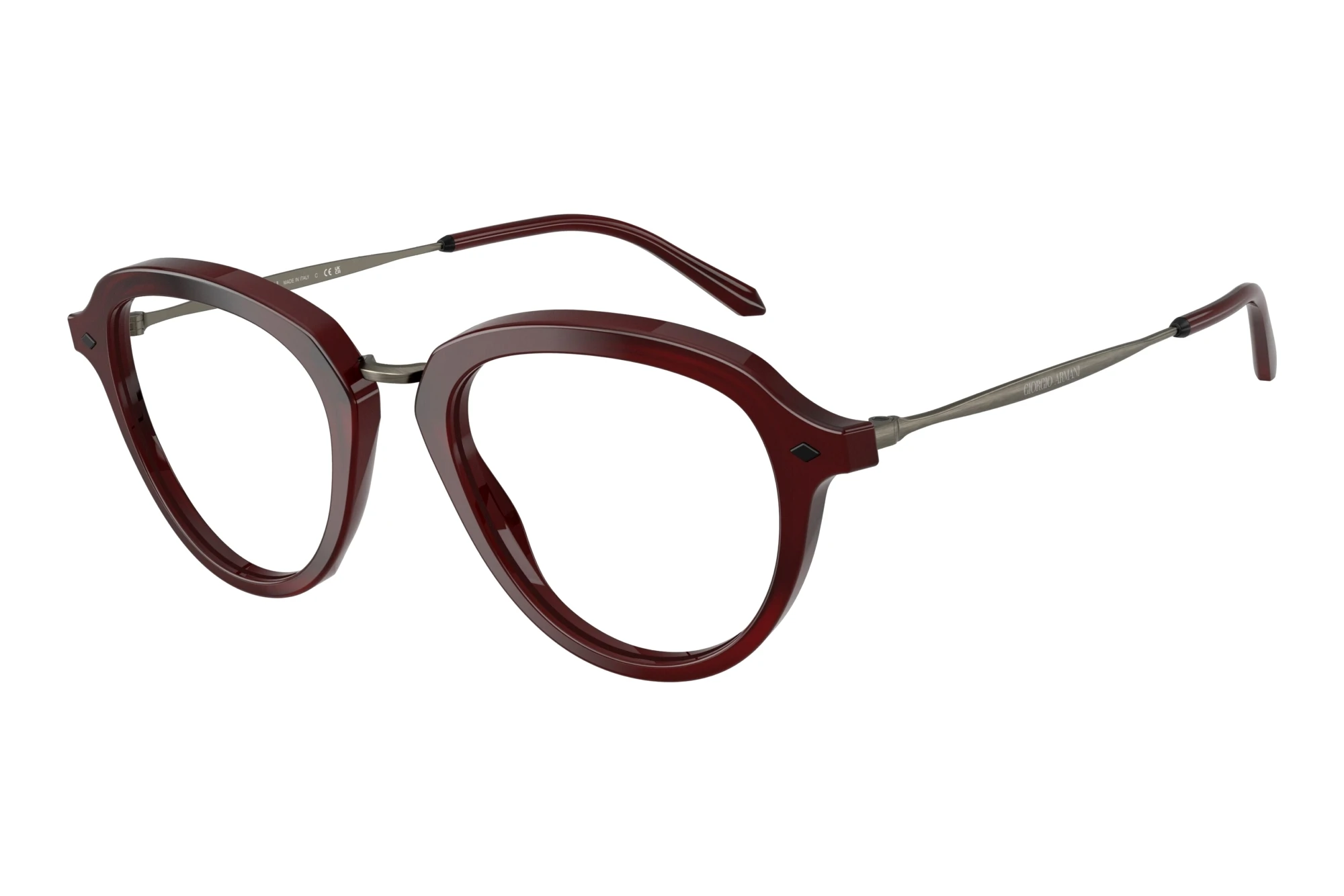 Giorgio Armani AR5174 6466 Stripped Bordeaux Giorgio Armani AR5174 6466 Stripped Bordeaux
