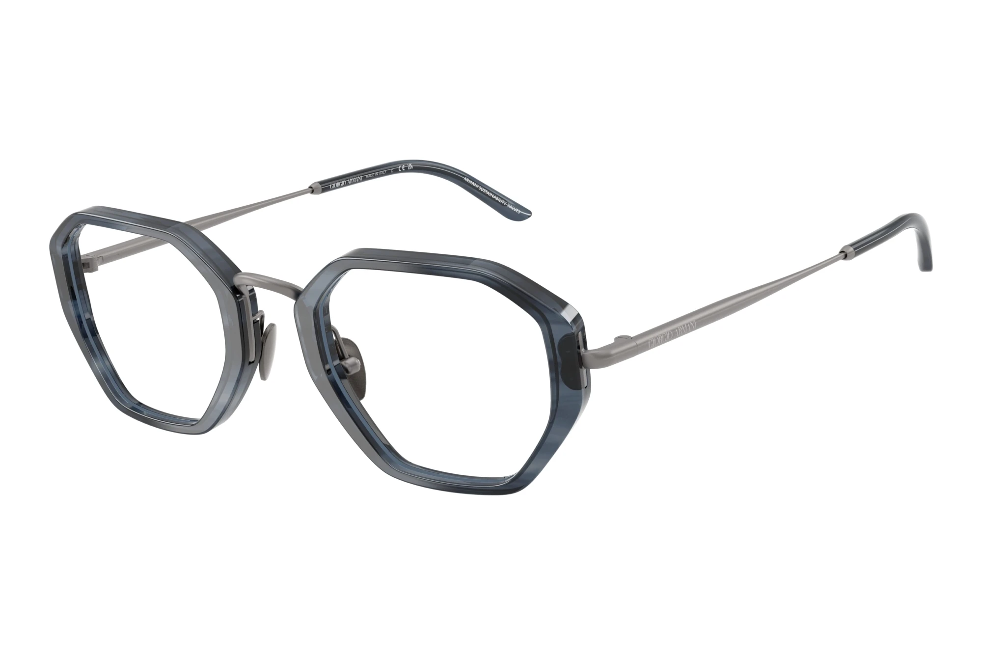 Giorgio Armani AR7282 6303 Striped Smoke Giorgio Armani AR7282 6303 Striped Smoke