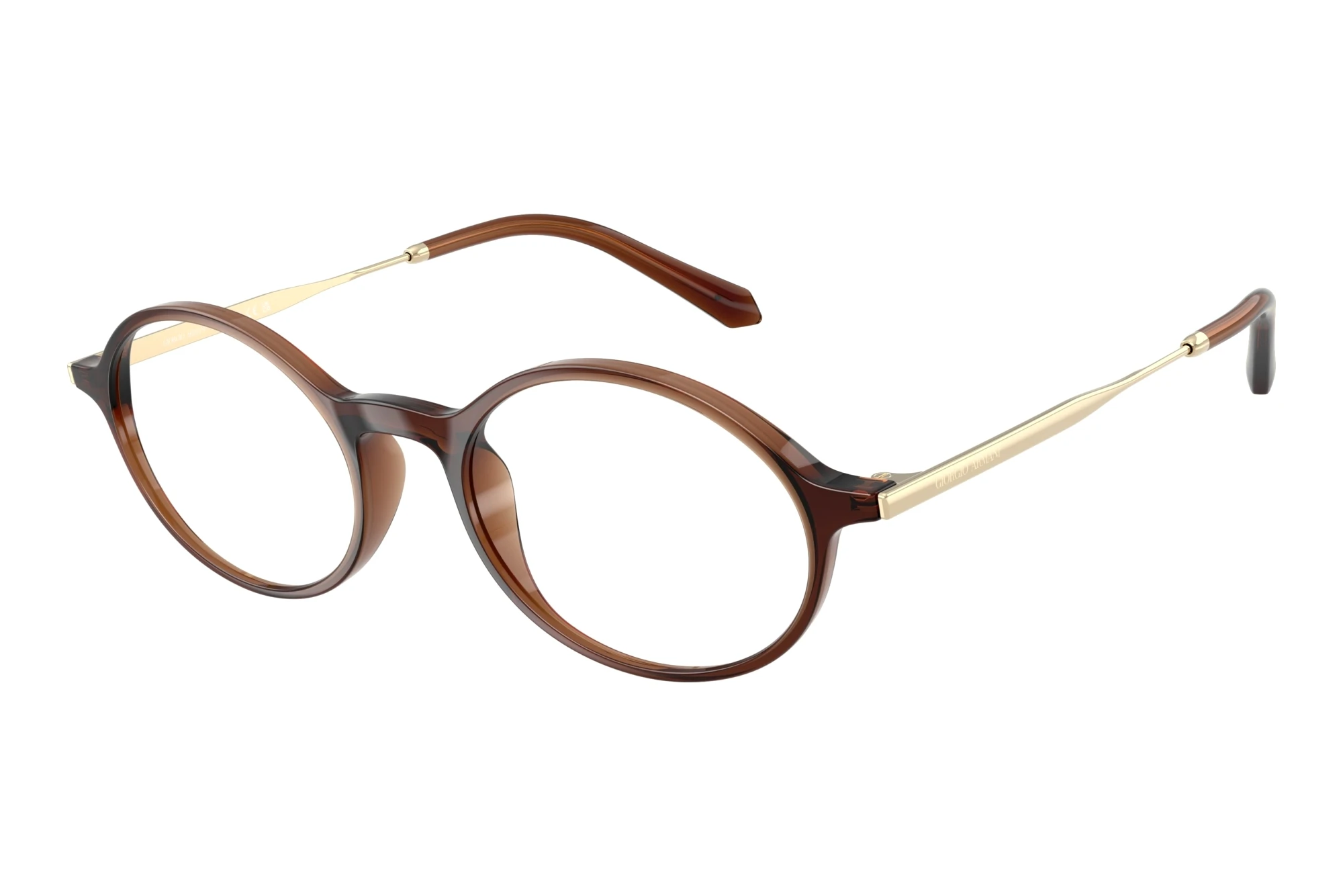 Giorgio Armani AR7295U 6484 Transparent Brown Giorgio Armani AR7295U 6484 Transparent Brown