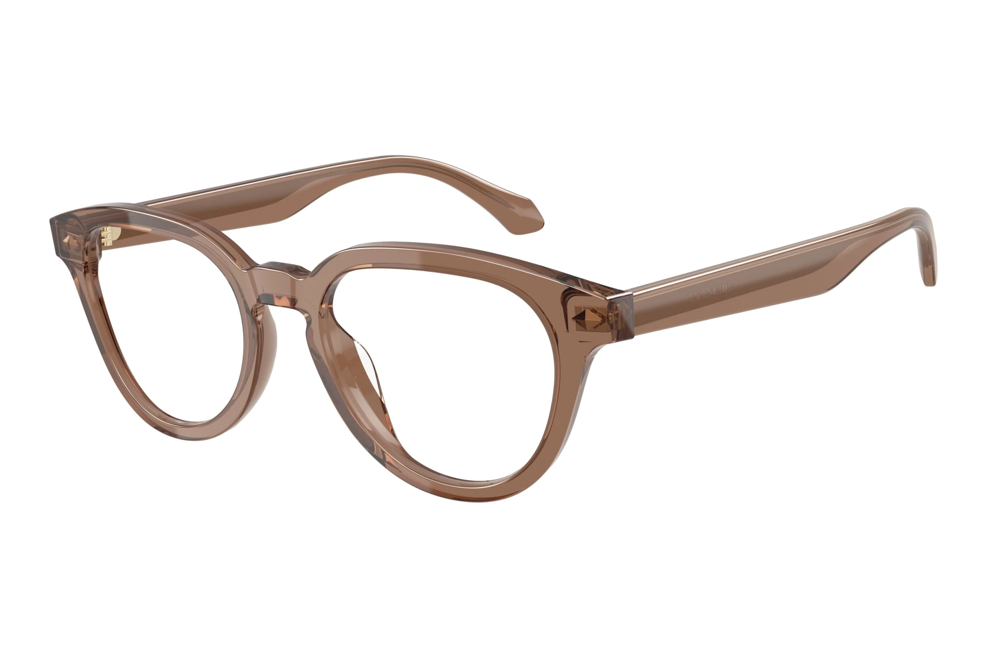 Giorgio Armani AR7296U 6469 Transparent Mink Brown Giorgio Armani AR7296U 6469 Transparent Mink Brown
