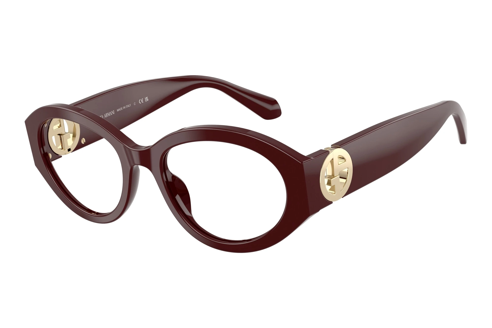 Giorgio Armani AR7298U 6481 Solid Deep Burgundy Giorgio Armani AR7298U 6481 Solid Deep Burgundy