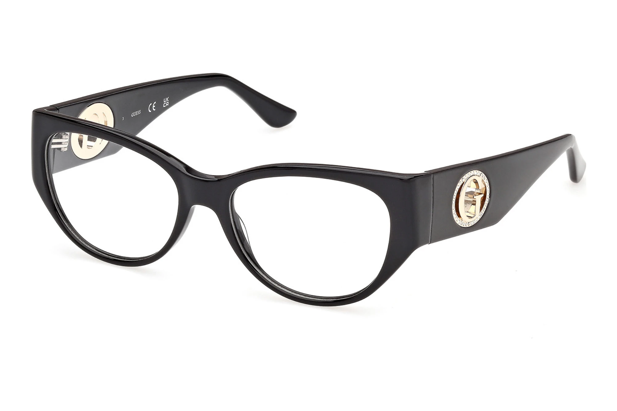 Guess GU50351 001 Glänzend Schwarz Guess GU50351 001 Glänzend Schwarz