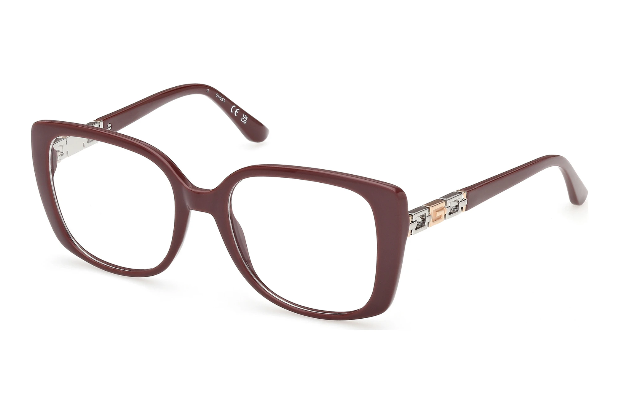 Guess GU50359 069 Bordeaux Glänzend Guess GU50359 069 Bordeaux Glänzend