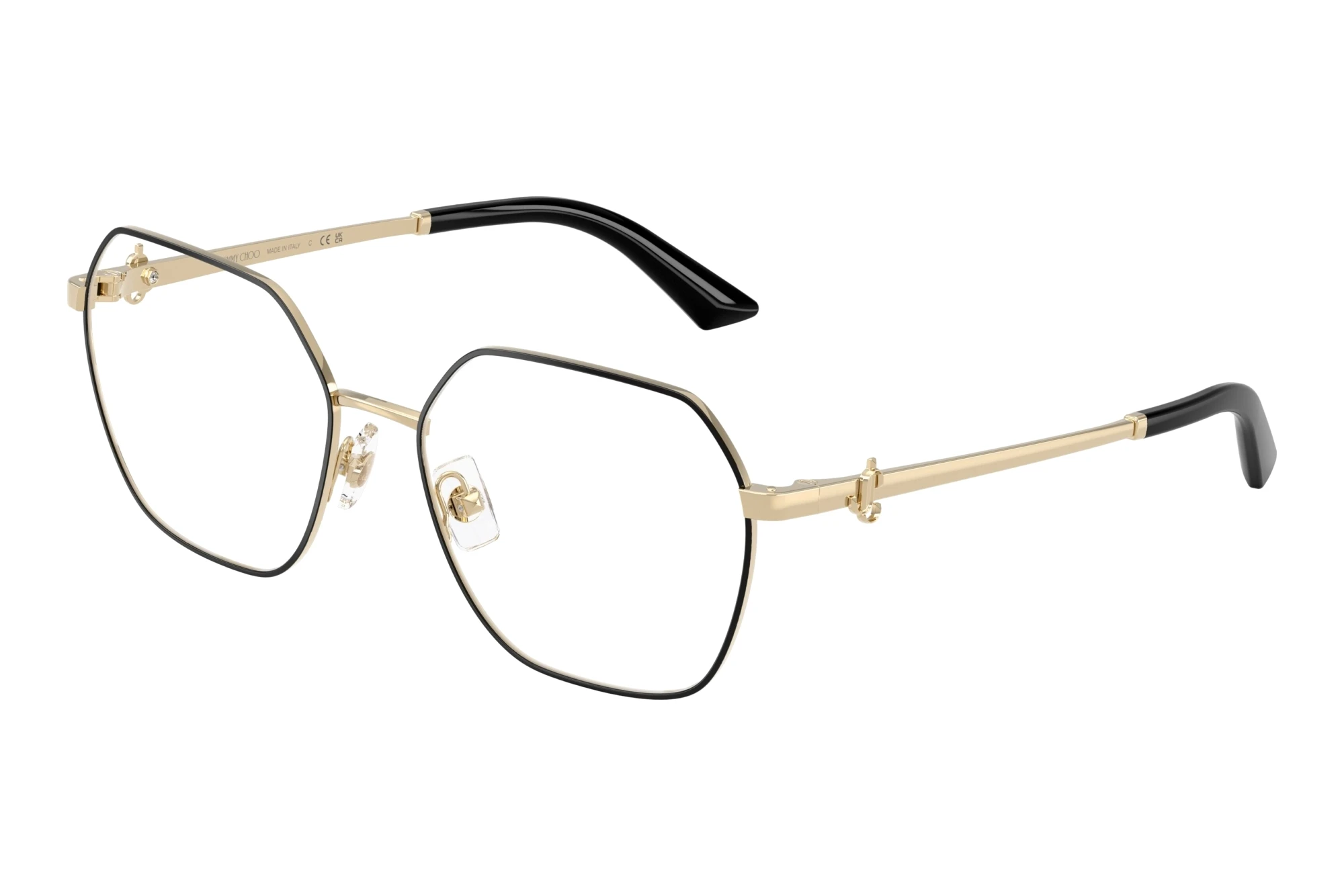 Jimmy Choo JC2023B 3010 Pale Gold/Black Jimmy Choo JC2023B 3010 Pale Gold/Black