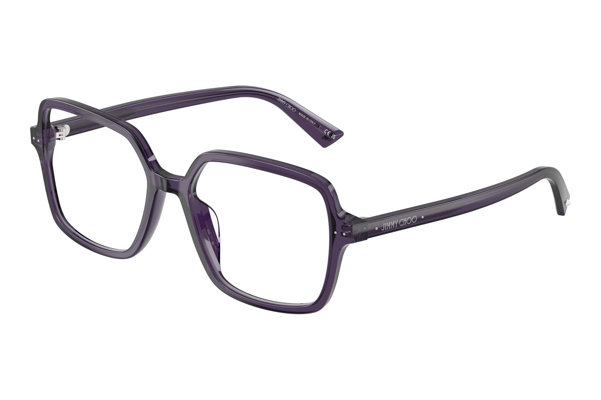 Jimmy Choo JC3046U 5087 Transparent Prune Jimmy Choo JC3046U 5087 Transparent Prune