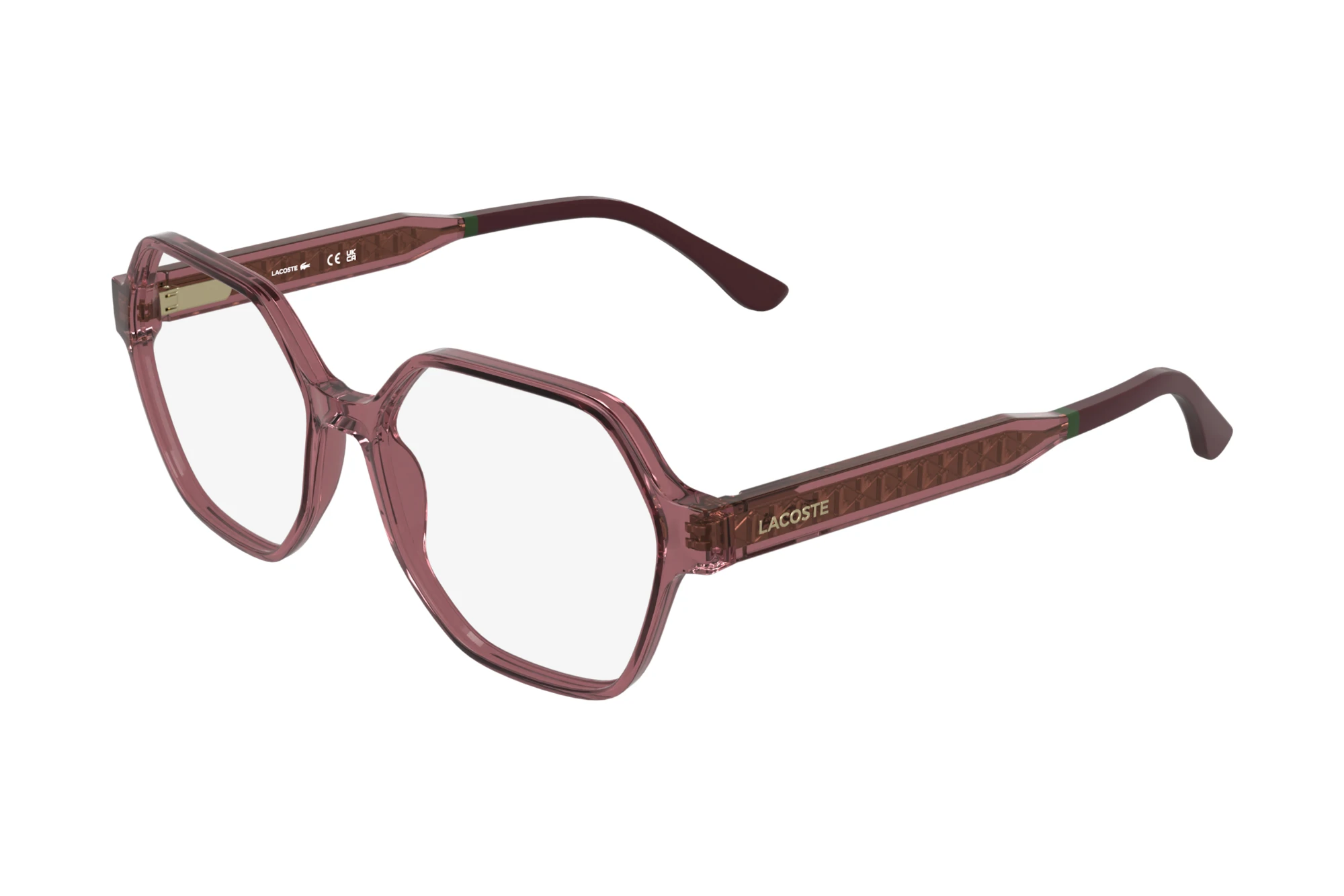 Lacoste L4000 601 TRANSPARENT BURGUNDY Lacoste L4000 601 TRANSPARENT BURGUNDY