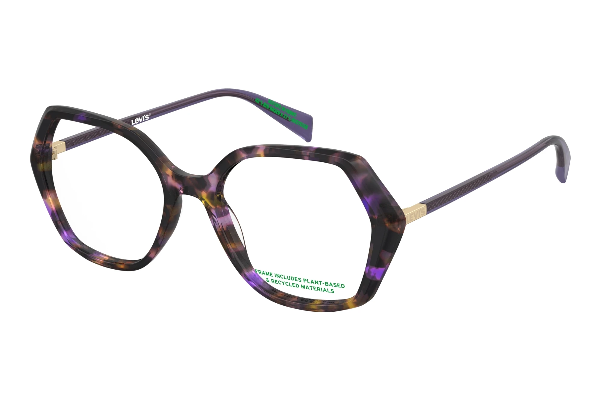Levi's LV 1105 DEX BROWN VIOLET HAVANA Levi's LV 1105 DEX BROWN VIOLET HAVANA