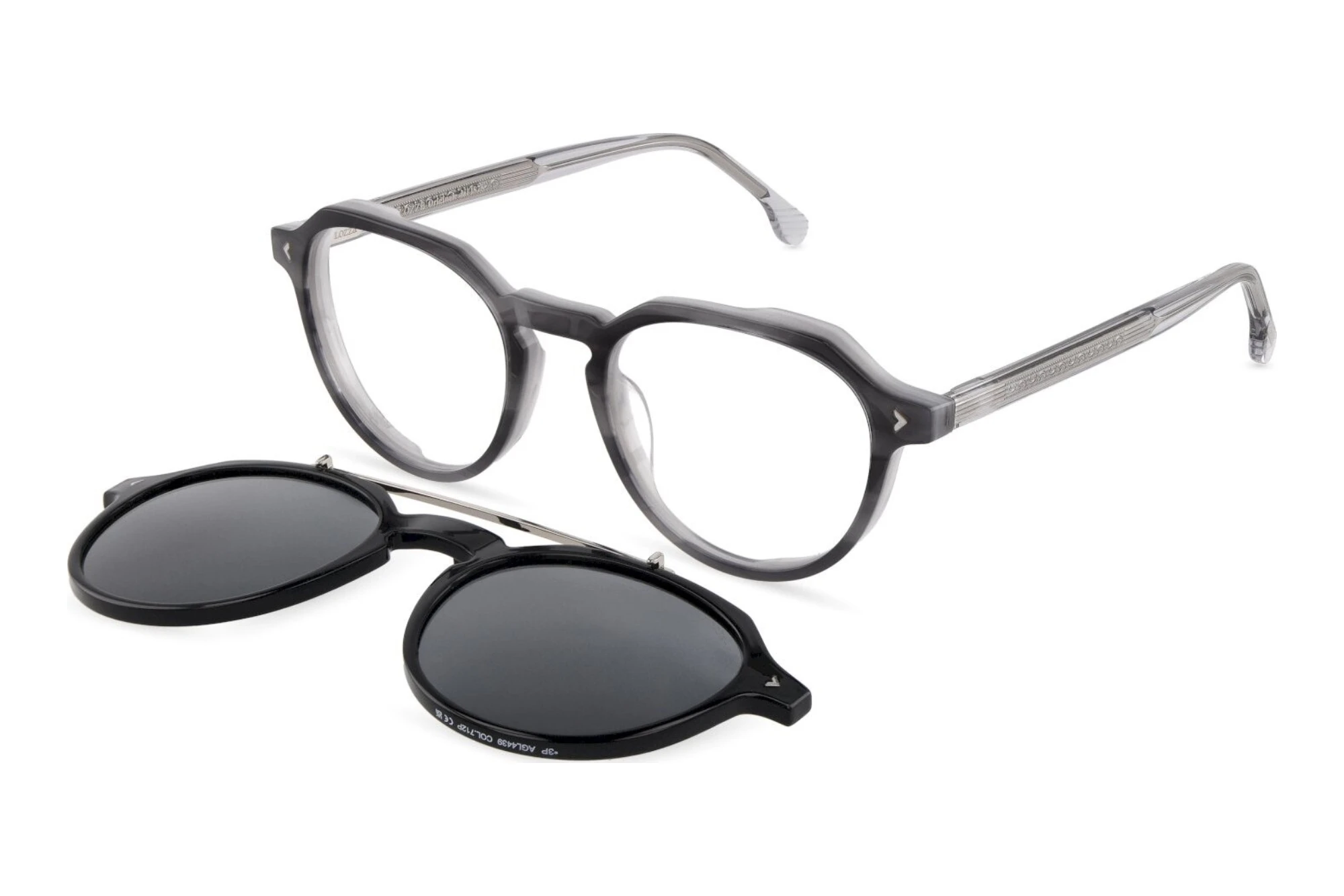Lozza UL4439 712P SHINY STRIPPED OPAL GREY Lozza UL4439 712P SHINY STRIPPED OPAL GREY