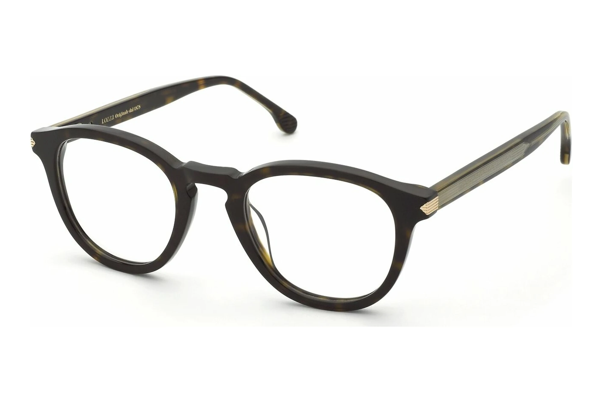 Lozza VL4373 0722 SHINY DARK HAVANA Lozza VL4373 0722 SHINY DARK HAVANA