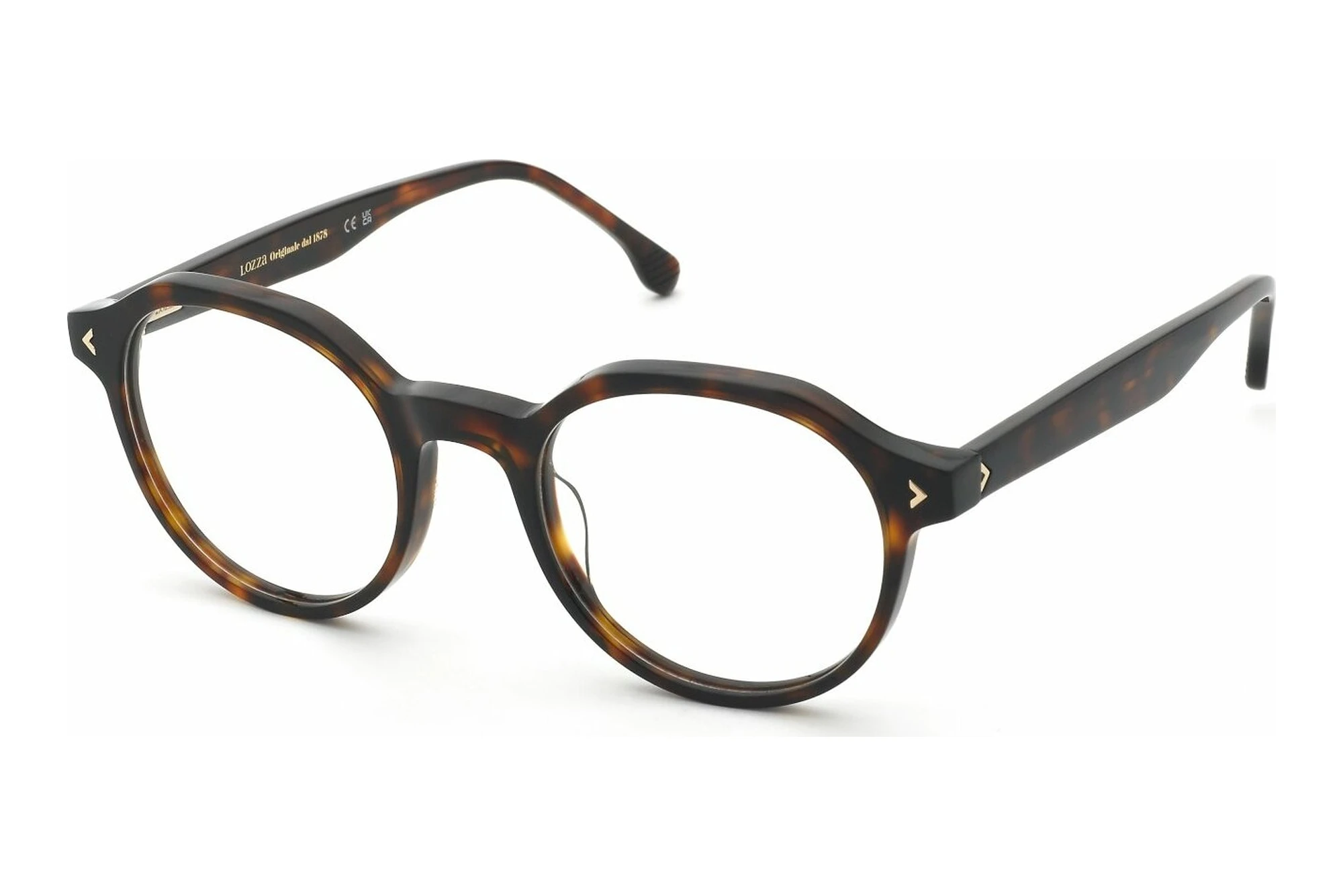 Lozza VL4385 0714 SHINY DARK HAVANA Lozza VL4385 0714 SHINY DARK HAVANA