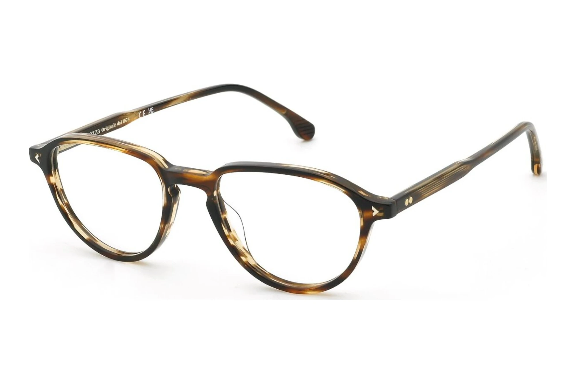 Lozza VL4424 09RS SHINY STRIPED HAVANA Lozza VL4424 09RS SHINY STRIPED HAVANA