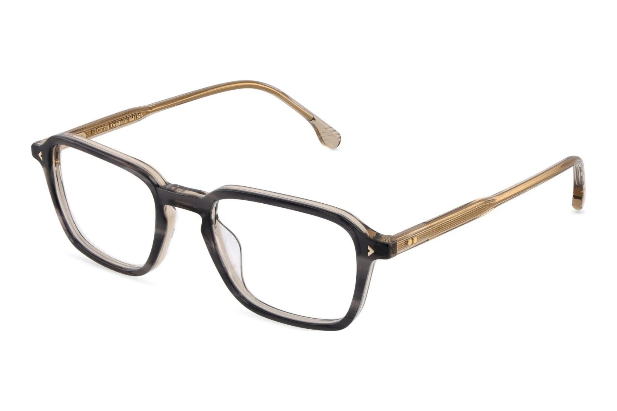 Lozza VL4434 07HI SHINY STRIPED GREY/BROWN Lozza VL4434 07HI SHINY STRIPED GREY/BROWN