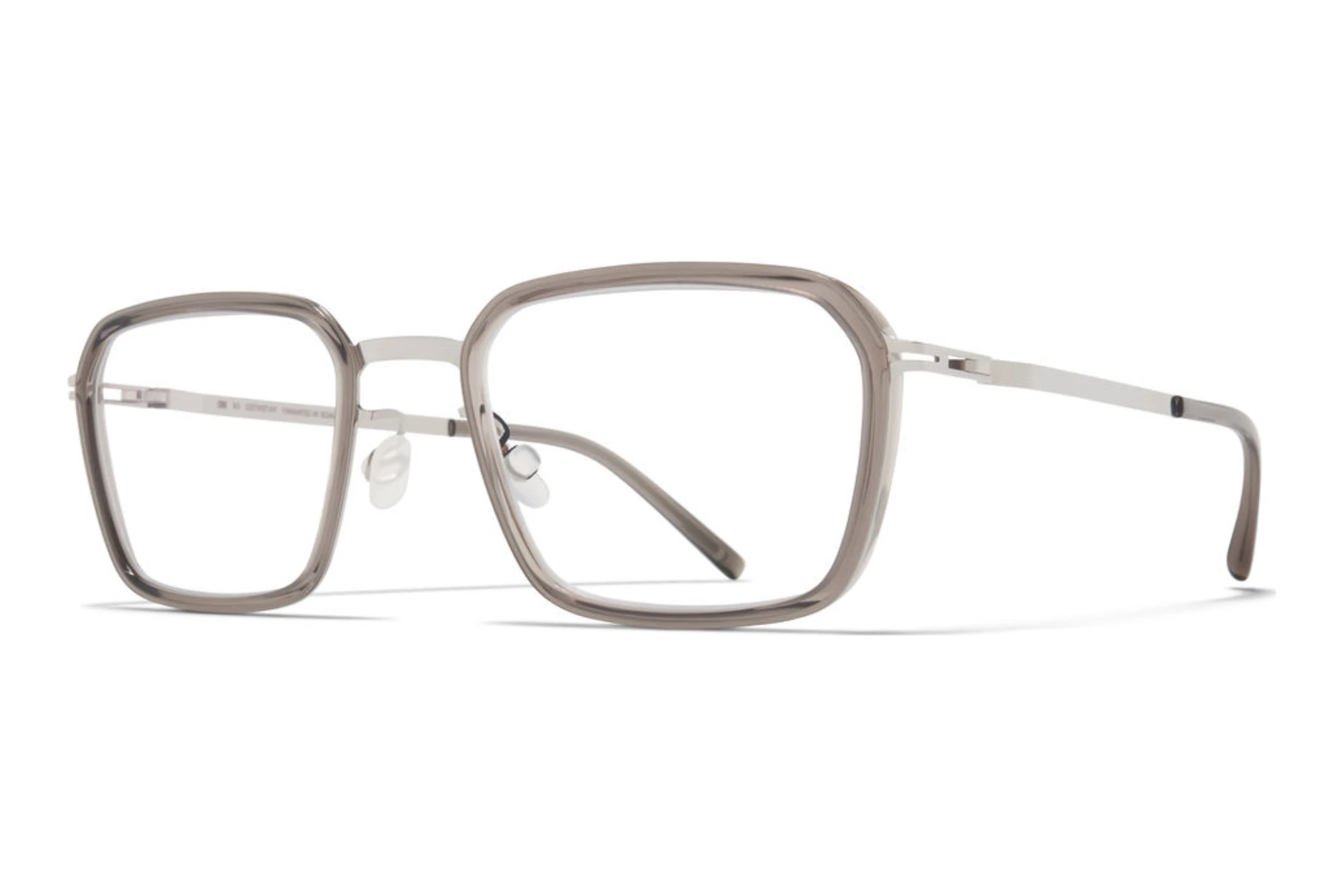 MYKITA LAURI RX 766 A74-Shiny Silver/Clear Ash MYKITA LAURI RX 766 A74-Shiny Silver/Clear Ash