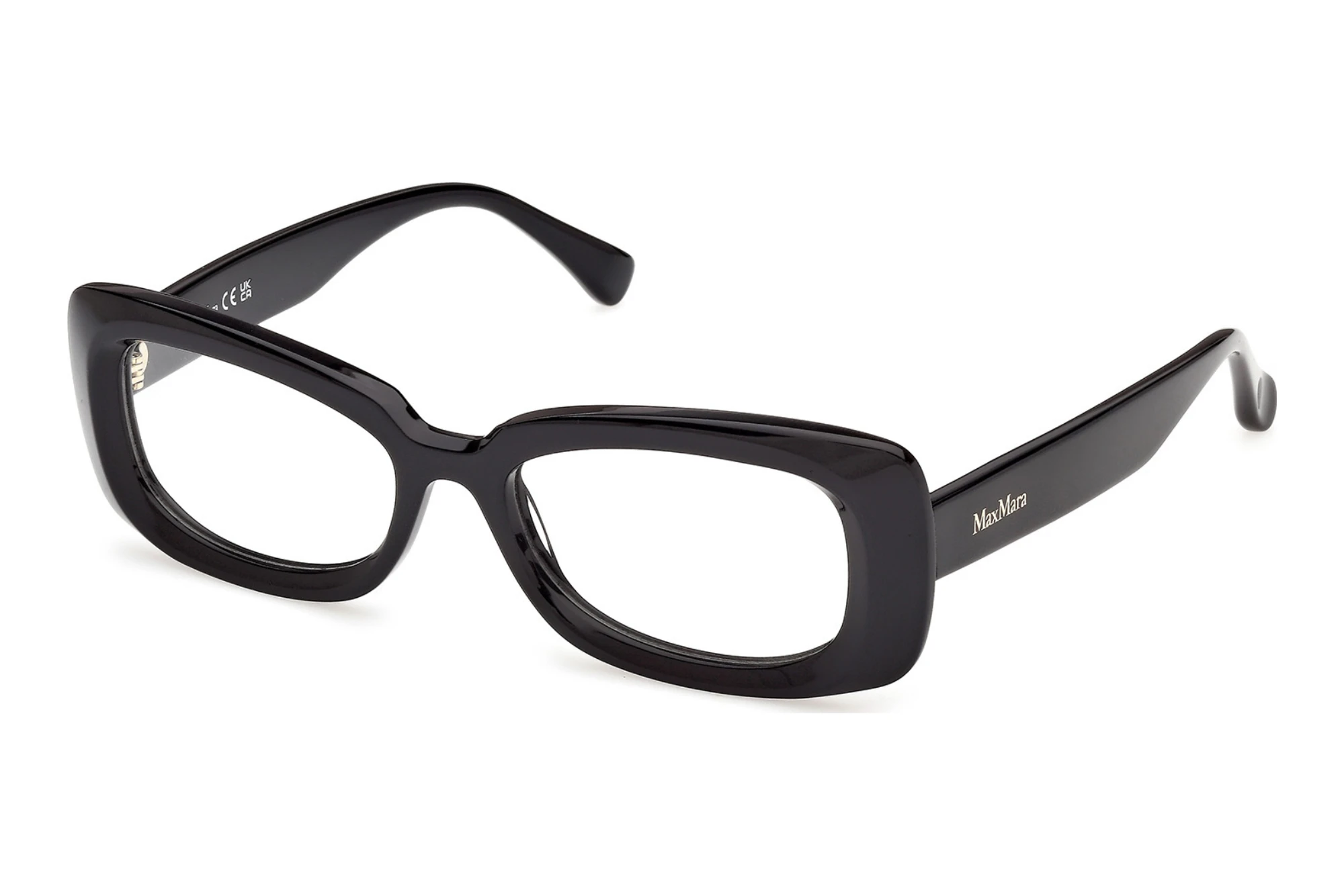 Max Mara MM5233 001 Glänzend Schwarz Max Mara MM5233 001 Glänzend Schwarz