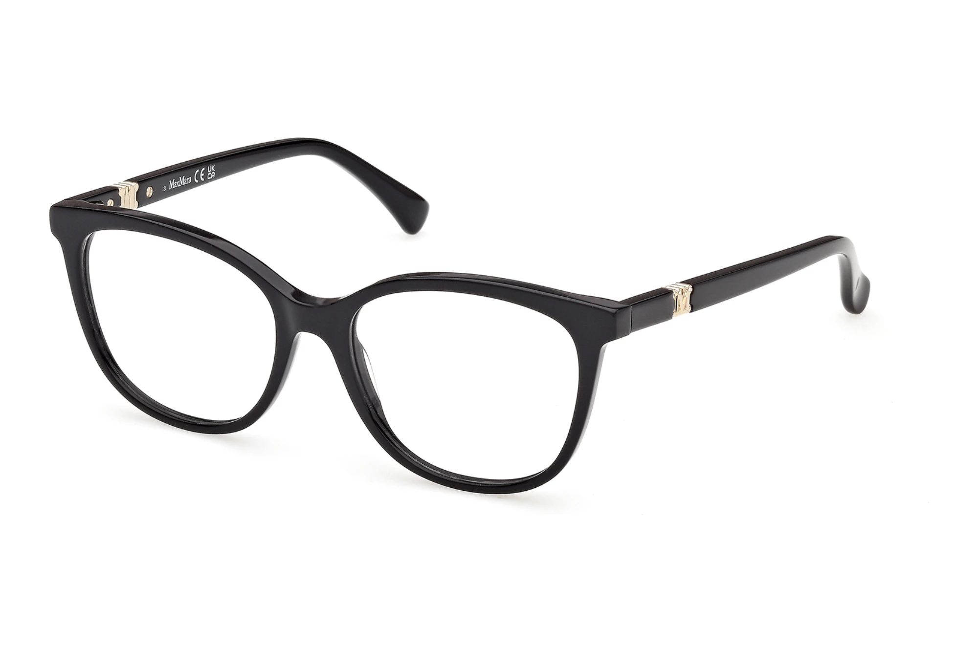Max Mara MM5238 001 Glänzend Schwarz Max Mara MM5238 001 Glänzend Schwarz
