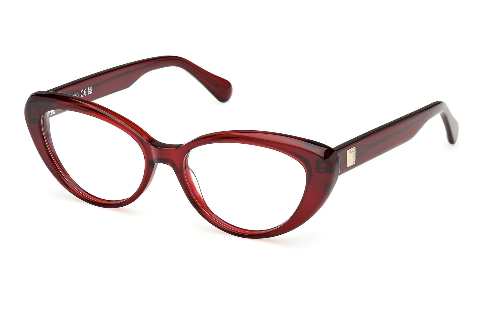 Max & Co. MO5188 066 Glänzend Dunkelrot Max & Co. MO5188 066 Glänzend Dunkelrot