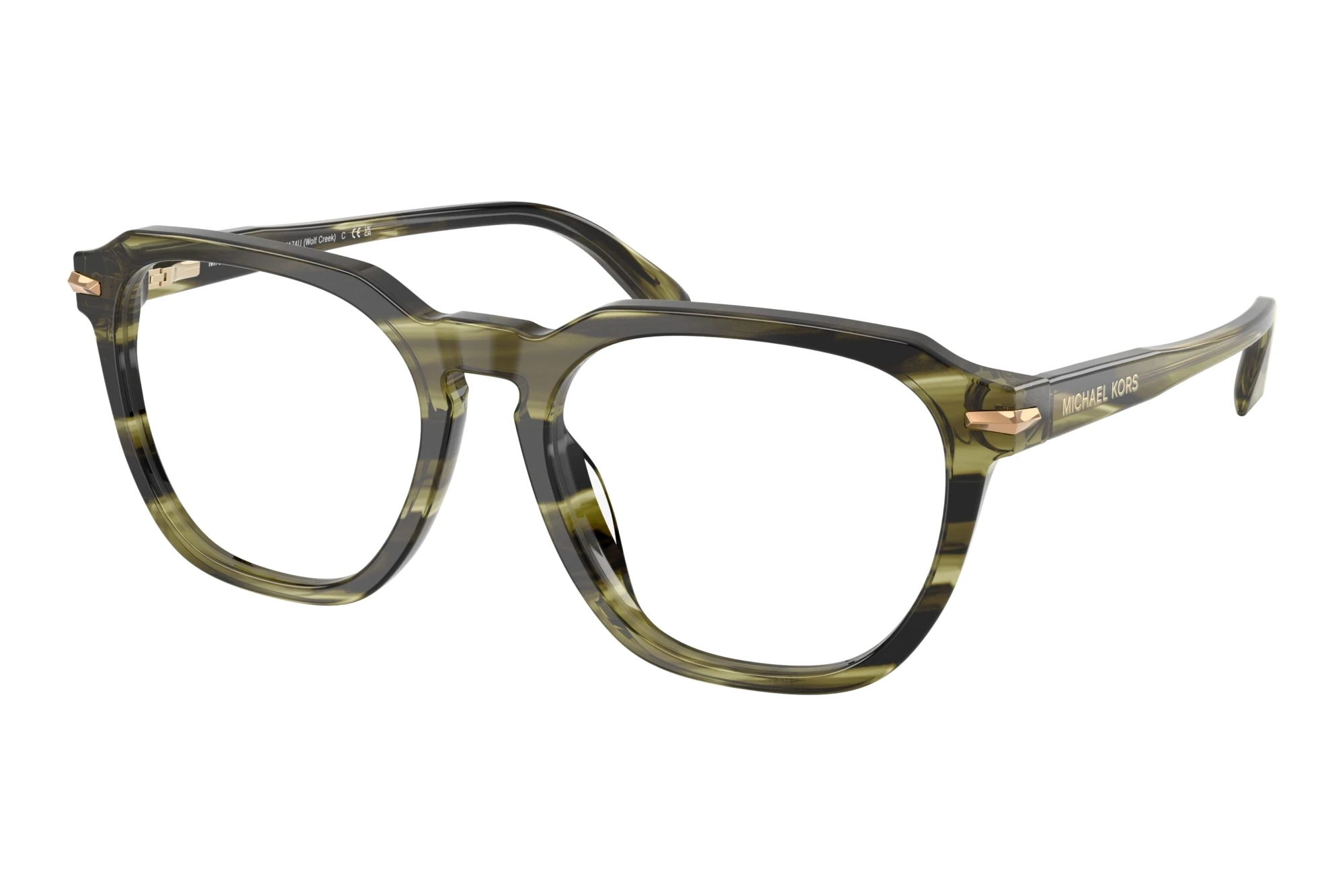 Michael Kors MK4174U 4040 Olive Horn Michael Kors MK4174U 4040 Olive Horn