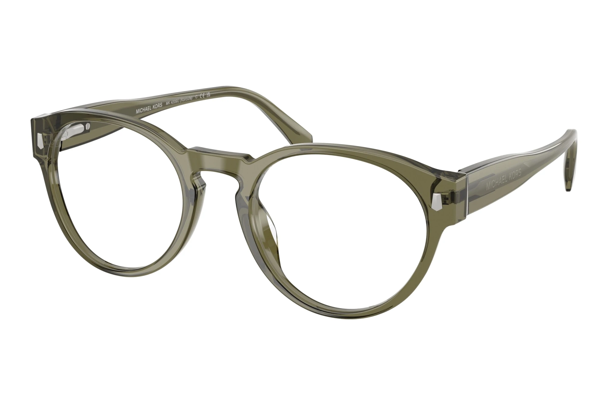 Michael Kors MK4209U 4012 Olive Transparent Michael Kors MK4209U 4012 Olive Transparent